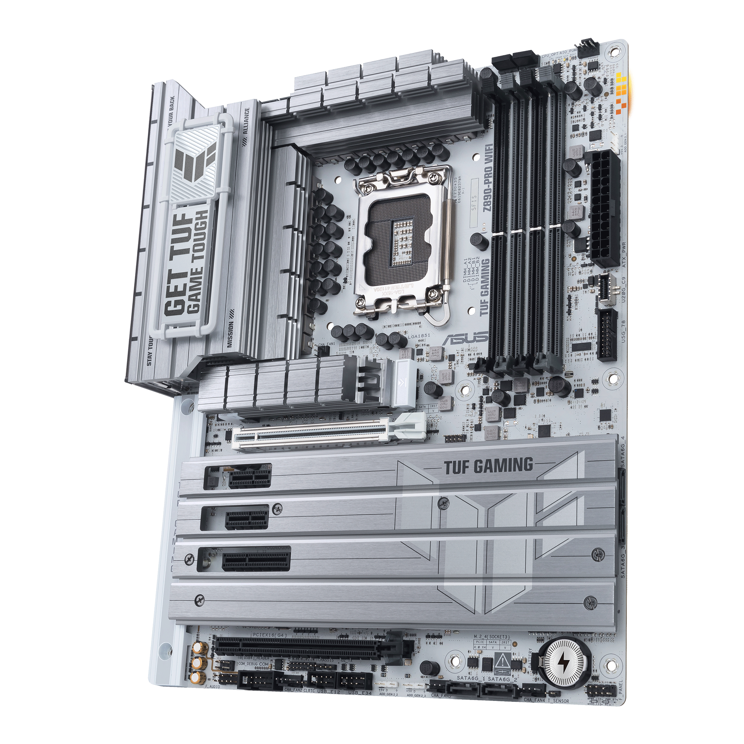 ASUS TUF Gaming Z890-Pro WiFi motherboard, Socket 1851, Intel Z890, DDR5