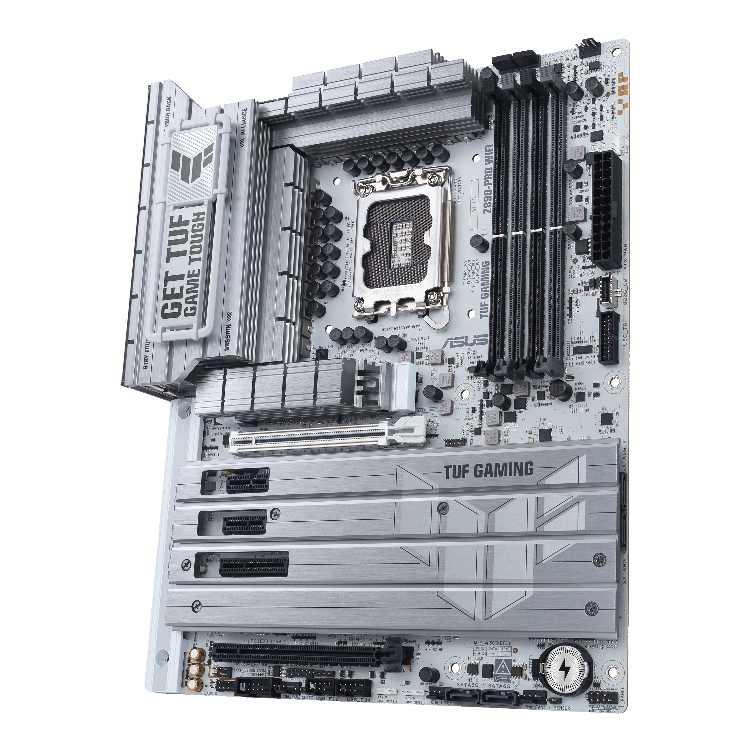 ASUS TUF Gaming Z890-Pro WiFi motherboard, Socket 1851, Intel Z890, DDR5
