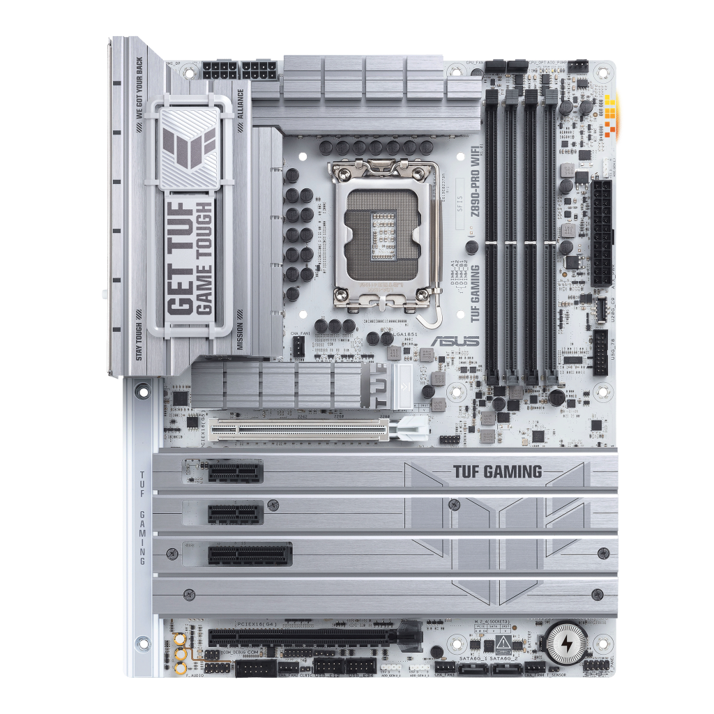 ASUS TUF Gaming Z890-Pro WiFi motherboard, Socket 1851, Intel Z890, DDR5