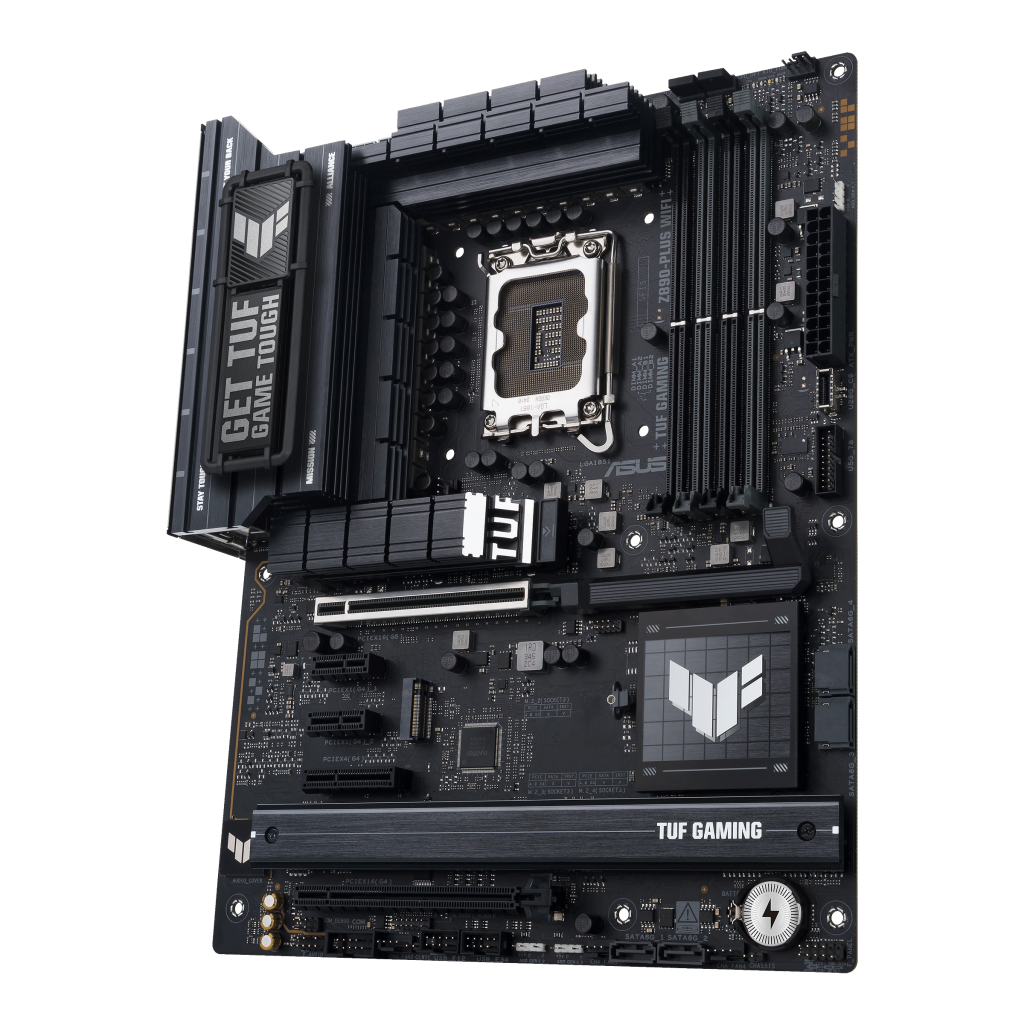 ASUS TUF Gaming Z890-Plus WiFi motherboard, socket LGA 1851, Intel Z890, ATX, DDR5