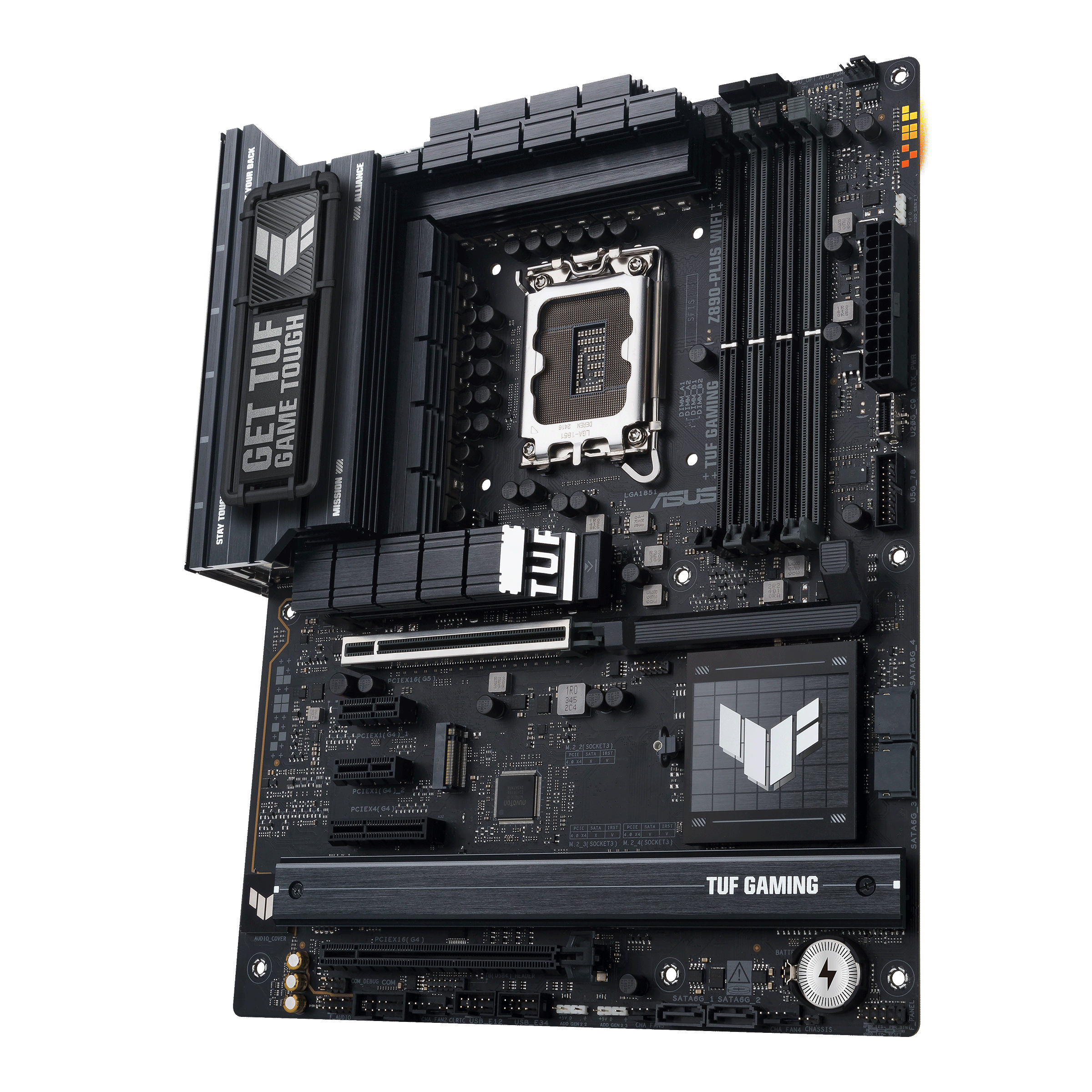 ASUS TUF Gaming Z890-Plus WiFi motherboard, socket LGA 1851, Intel Z890, ATX, DDR5