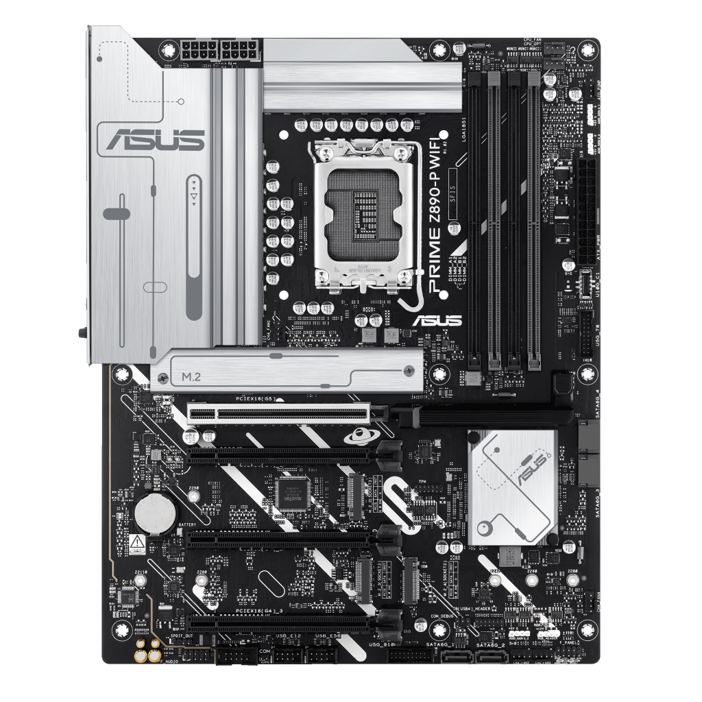 ASUS Prime Z890-P WiFi motherboard, socket LGA 1851, Intel Z890, ATX, DDR5