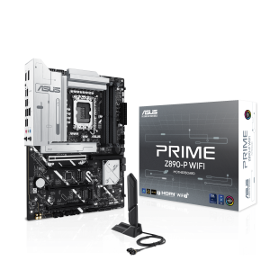 ASUS Prime Z890-P WiFi motherboard, socket LGA 1851, Intel Z890, ATX, DDR5