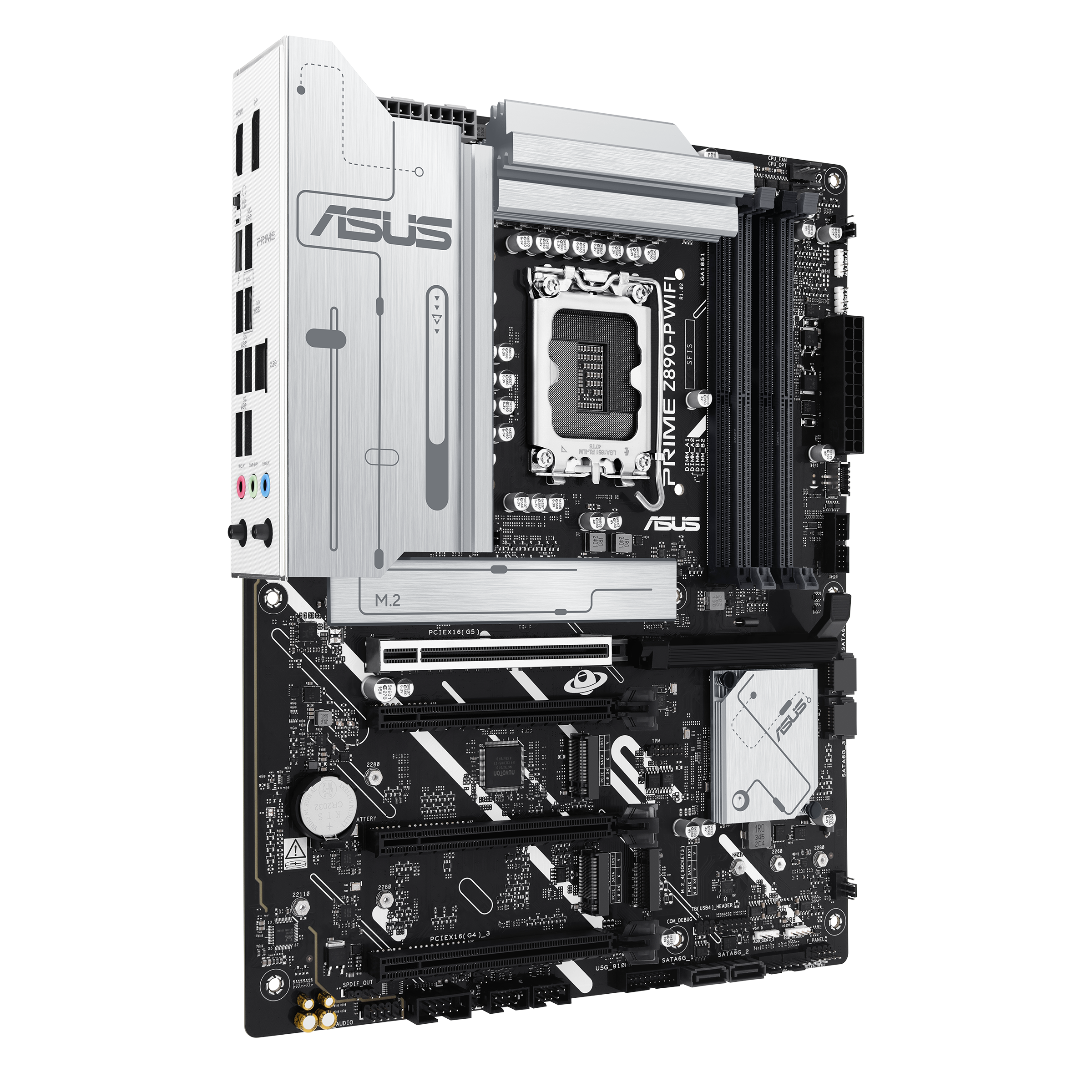 ASUS Prime Z890-P WiFi motherboard, socket LGA 1851, Intel Z890, ATX, DDR5