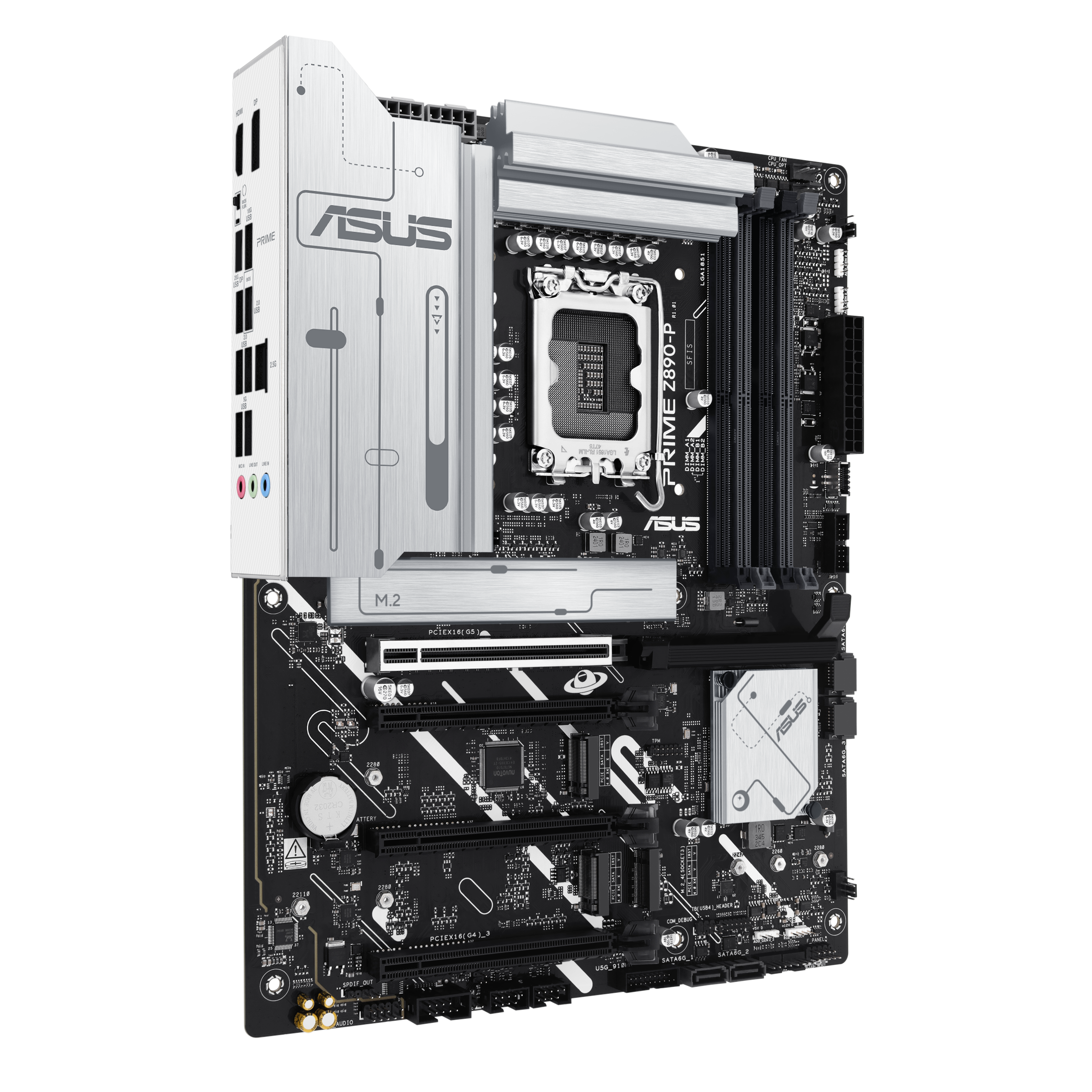 ASUS Prime Z890-P motherboard, socket LGA 1851, Intel Z890, ATX, DDR5