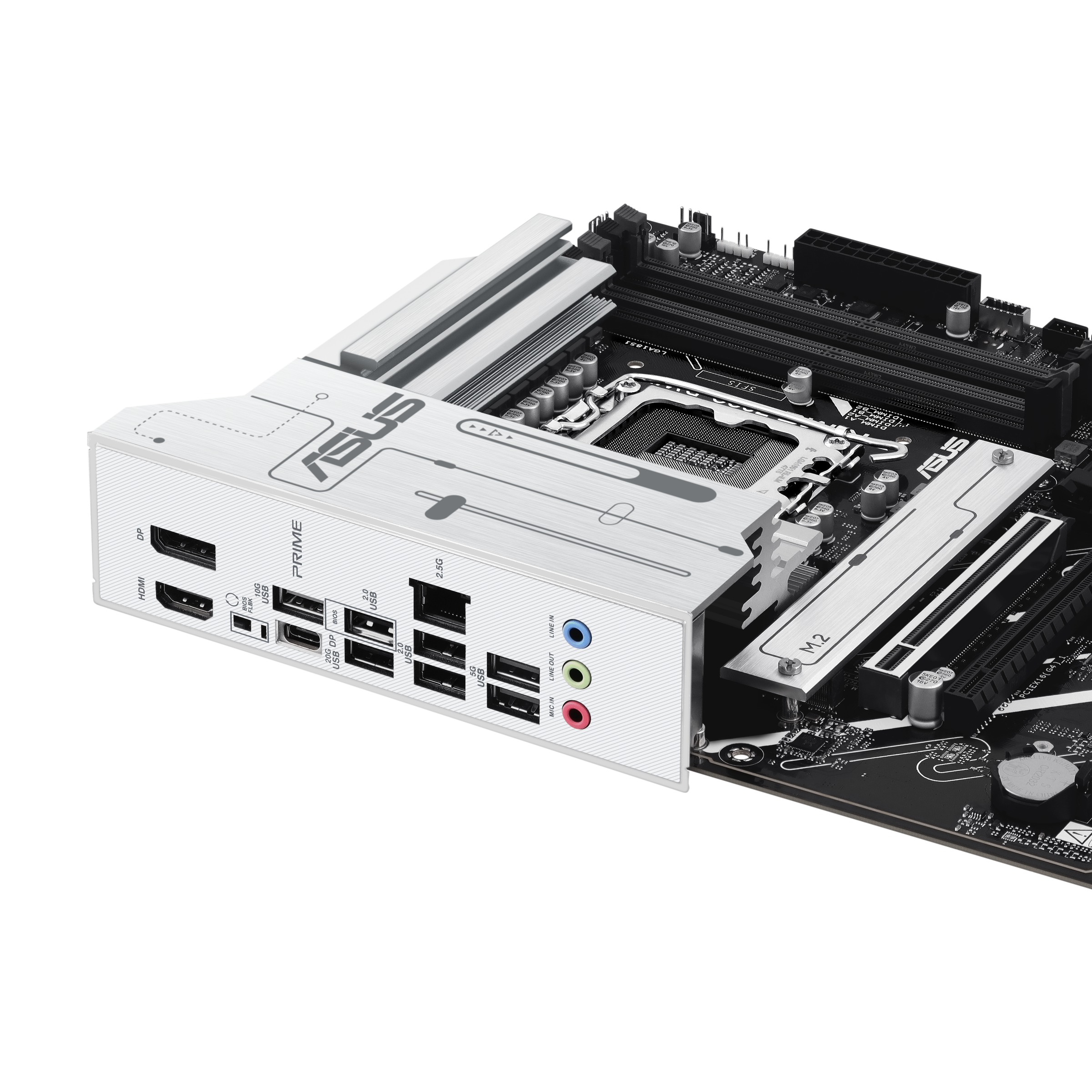 ASUS Prime Z890-P motherboard, socket LGA 1851, Intel Z890, ATX, DDR5