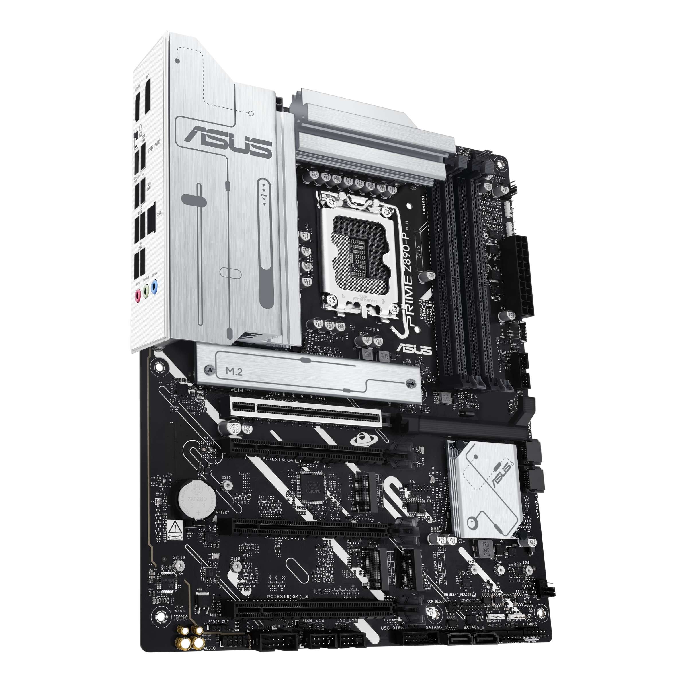 ASUS Prime Z890-P motherboard, socket LGA 1851, Intel Z890, ATX, DDR5
