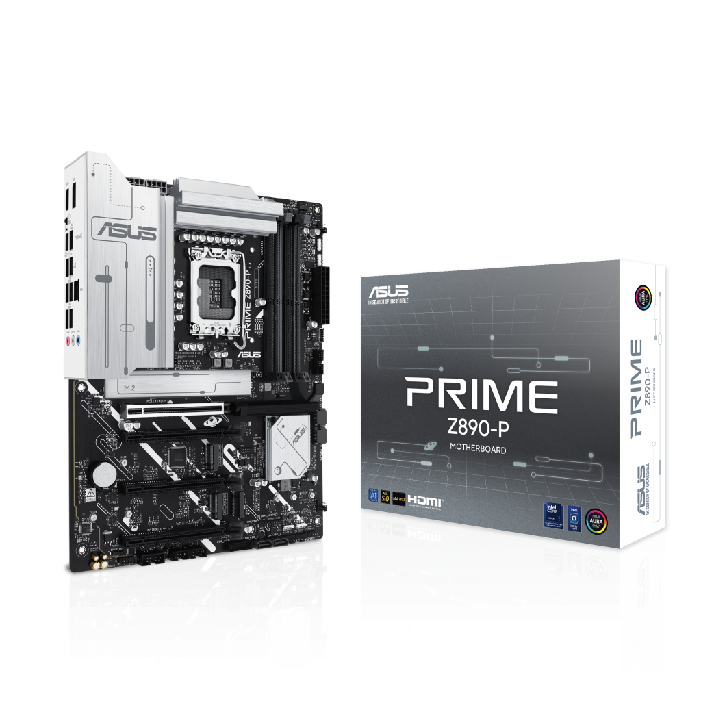 ASUS Prime Z890-P motherboard, socket LGA 1851, Intel Z890, ATX, DDR5