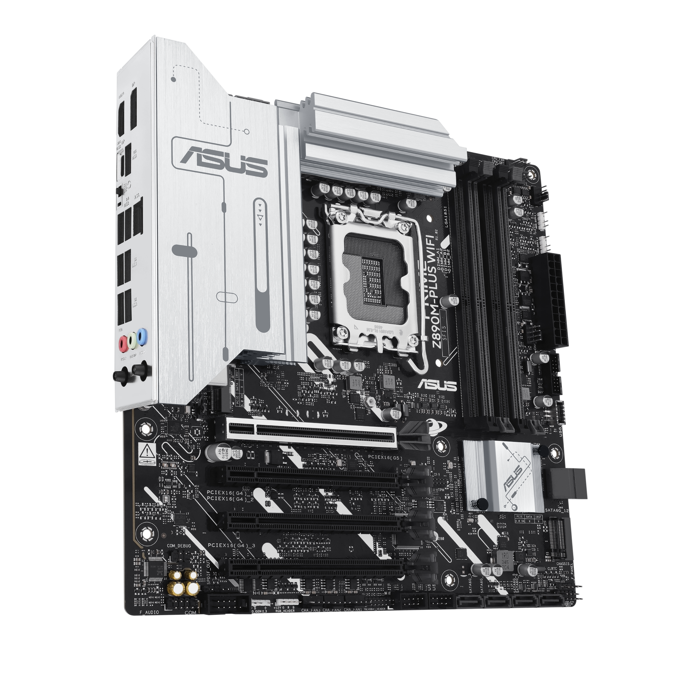 ASUS Prime Z890M Plus WiFi motherboard, socket LGA 1851, Intel Z890, mATX, DDR5