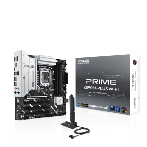 ASUS Prime Z890M Plus WiFi motherboard, socket LGA 1851, Intel Z890, mATX, DDR5