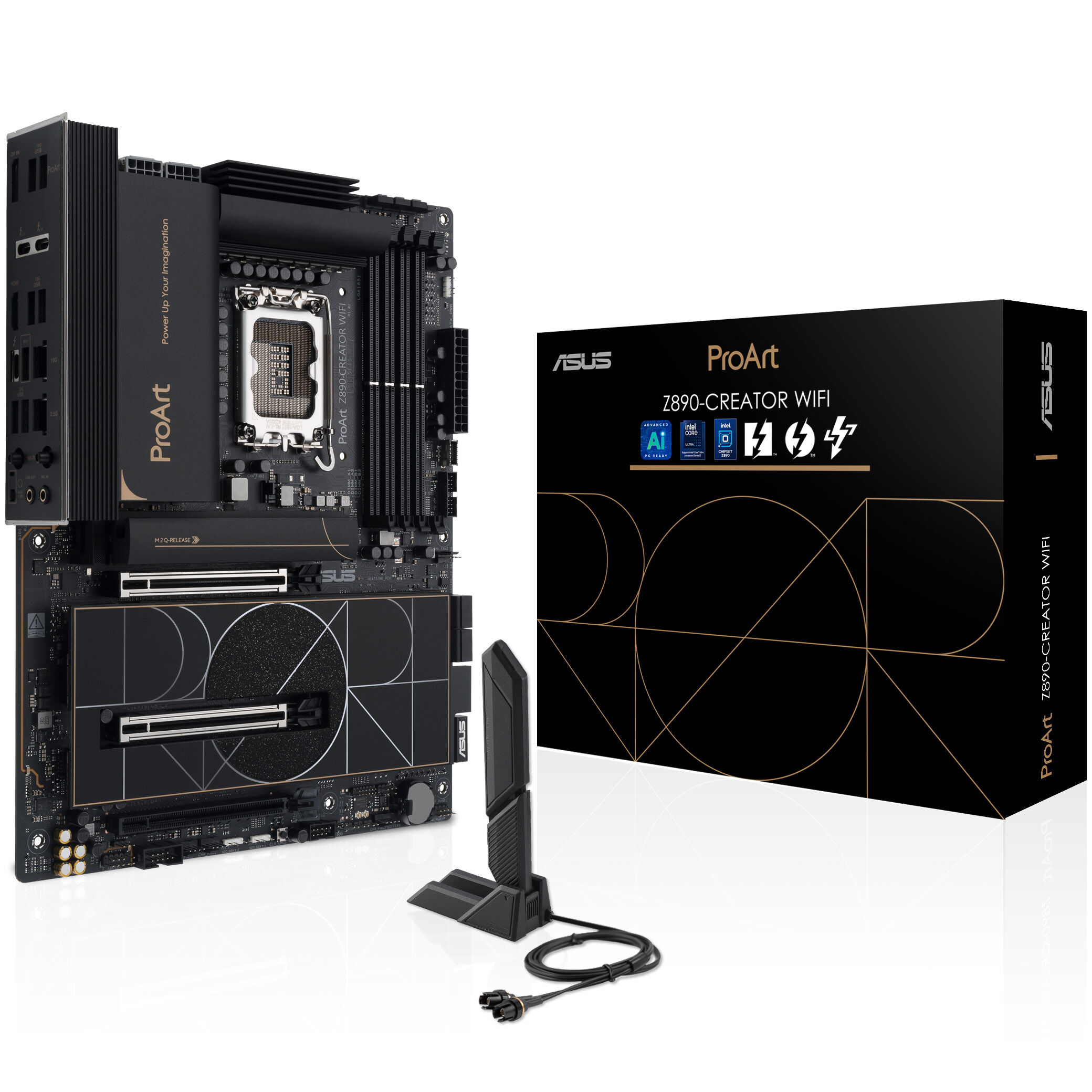 ASUS ProArt Z890-Creator WiFi motherboard, socket LGA 1851, Intel Z890, ATX, DDR5 : image 1