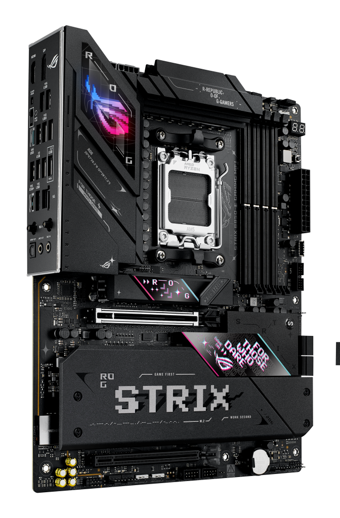 ASUS ROG STRIX B850-E Gaming WiFi motherboard, socket AM5, AMD B850, ATX, DDR5