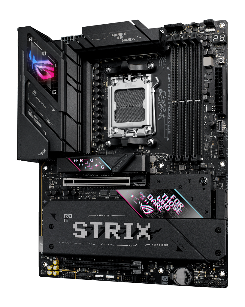 ASUS ROG STRIX B850-E Gaming WiFi motherboard, socket AM5, AMD B850, ATX, DDR5