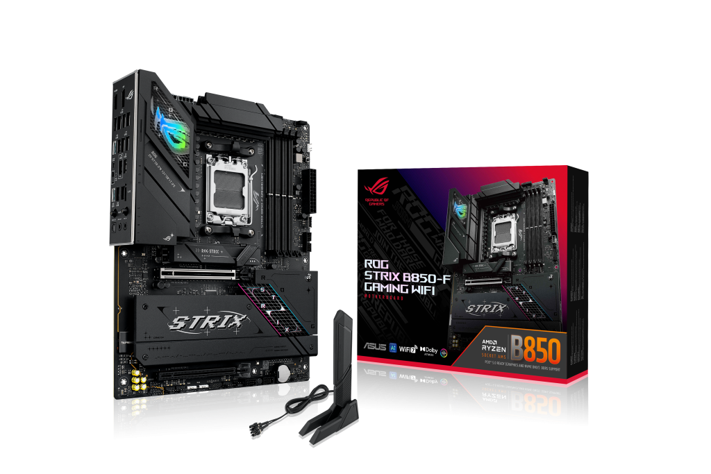 ASUS ROG STRIX B850-F Gaming WiFi motherboard, socket AM5, AMD B850, ATX, DDR5 : image 1