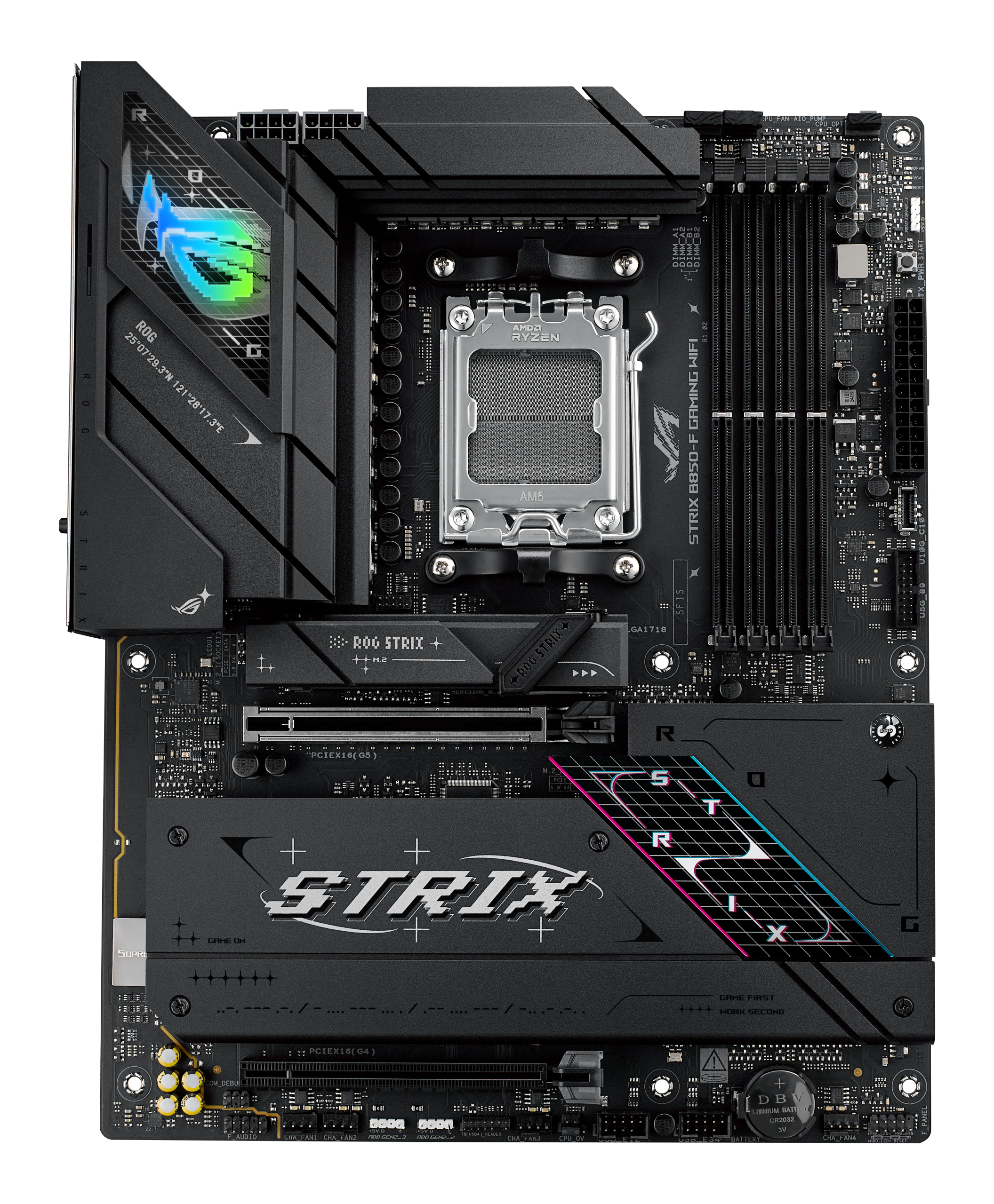 ASUS ROG STRIX B850-F Gaming WiFi motherboard, socket AM5, AMD B850, ATX, DDR5 : image 2