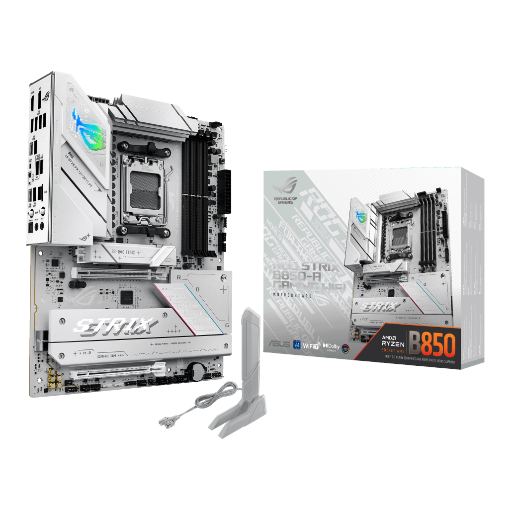ASUS ROG STRIX B850-A Gaming WiFi motherboard, socket AM5, AMD B850, ATX, DDR5