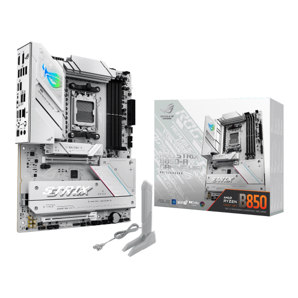 ASUS ROG STRIX B850-A Gaming WiFi motherboard, socket AM5, AMD B850, ATX, DDR5