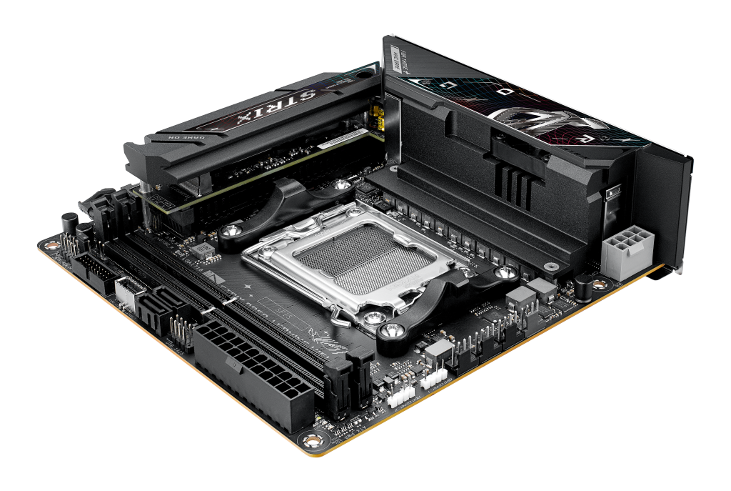 ASUS ROG STRIX B850-I Gaming WiFi motherboard, Socket AM5, AMD B850, Mini-ITX, DDR5