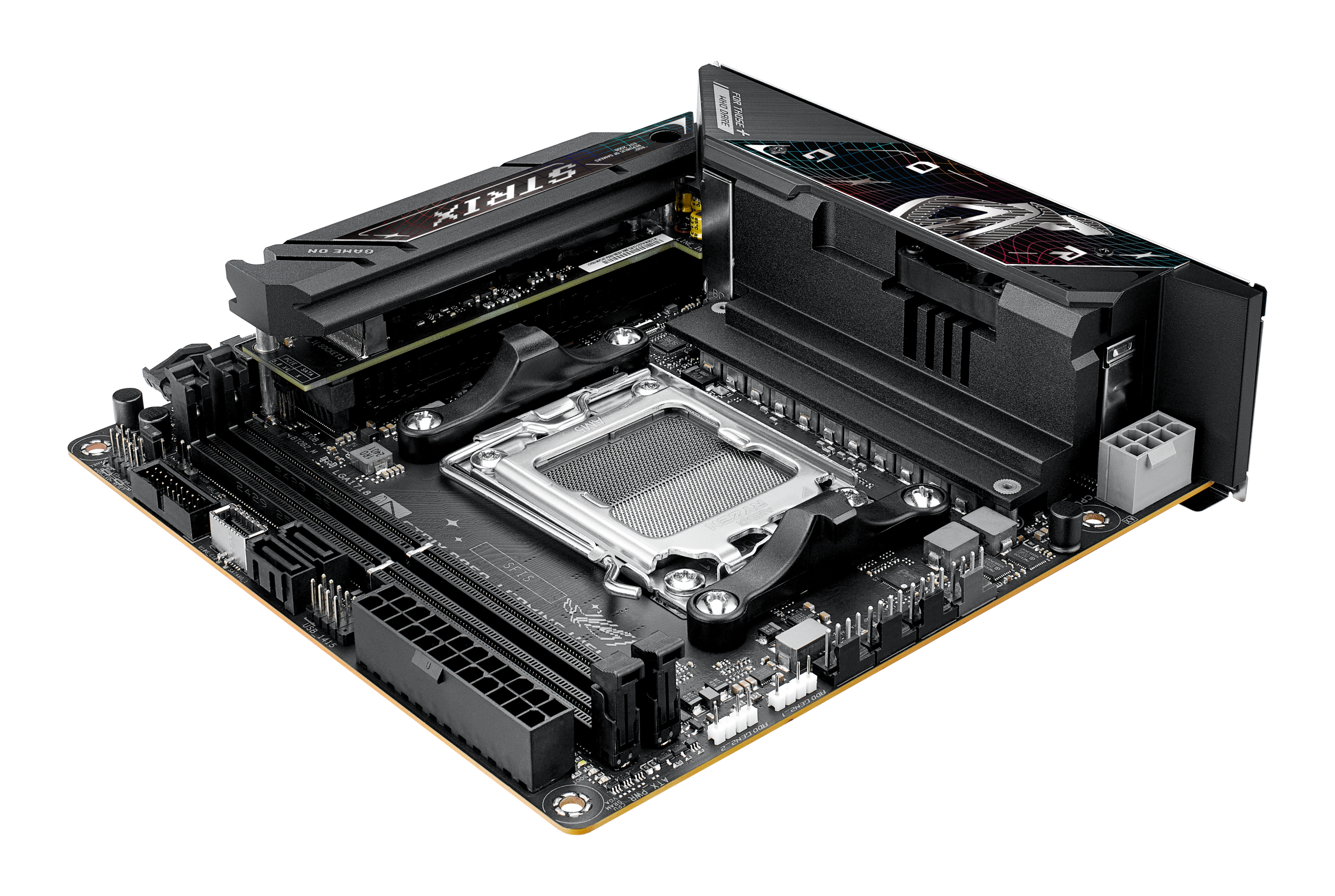 ASUS ROG STRIX B850-I Gaming WiFi motherboard, Socket AM5, AMD B850, Mini-ITX, DDR5