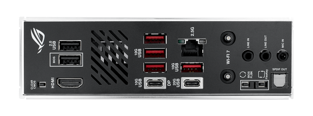 ASUS ROG STRIX B850-I Gaming WiFi motherboard, Socket AM5, AMD B850, Mini-ITX, DDR5