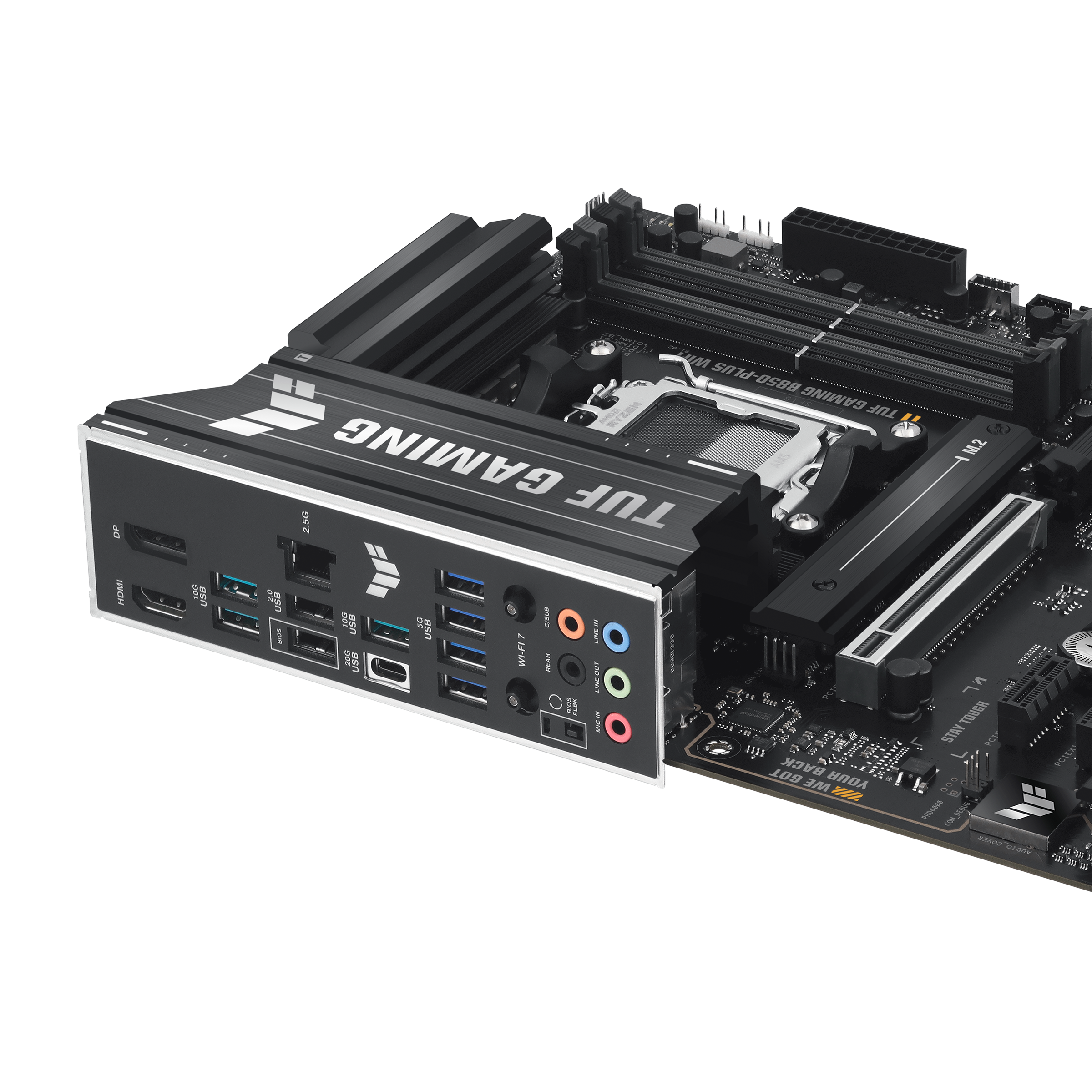 ASUS TUF Gaming B850-Plus WiFi motherboard, socket AM5, AMD B850, ATX, DDR5 : image 10