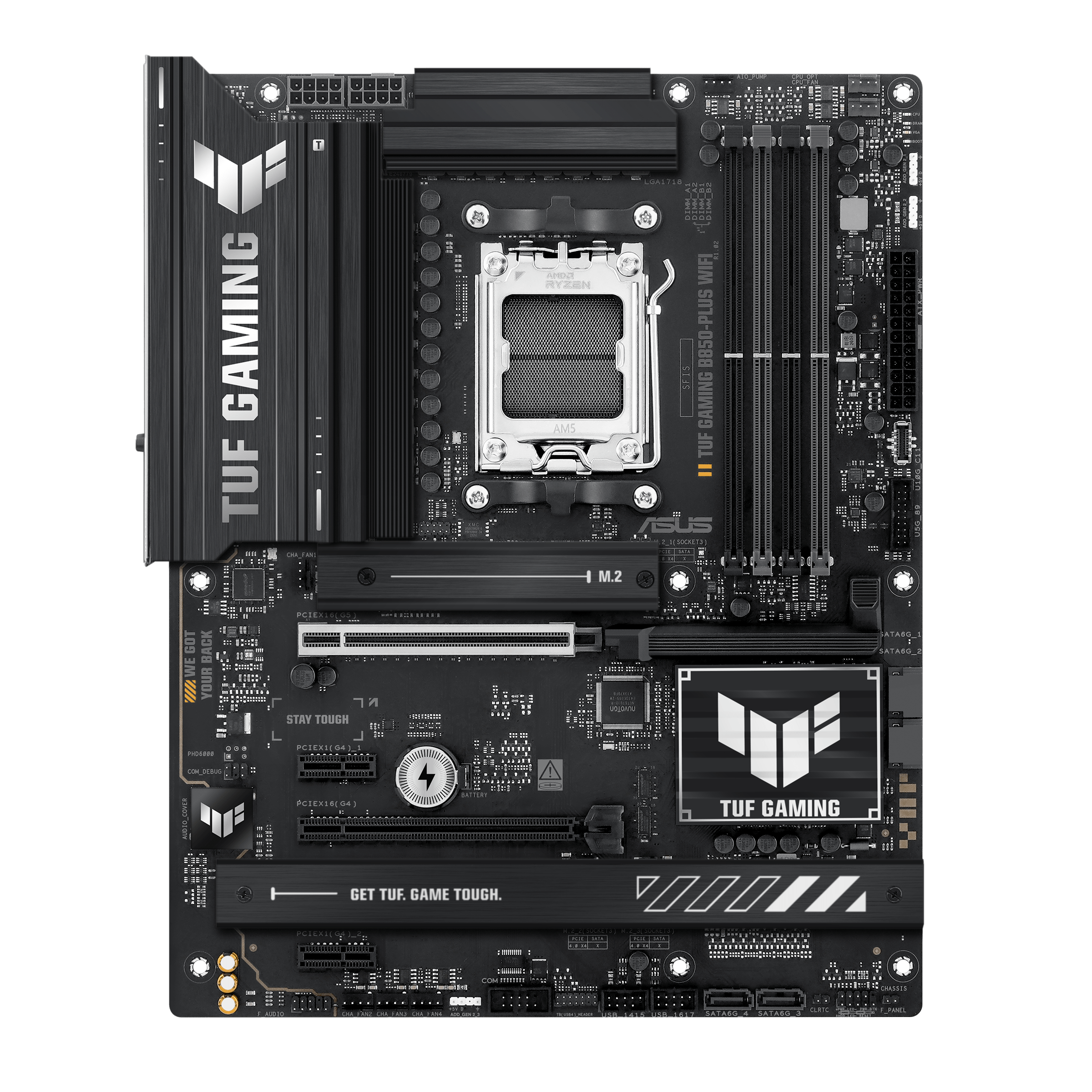 ASUS TUF Gaming B850-Plus WiFi motherboard, socket AM5, AMD B850, ATX, DDR5 : image 2