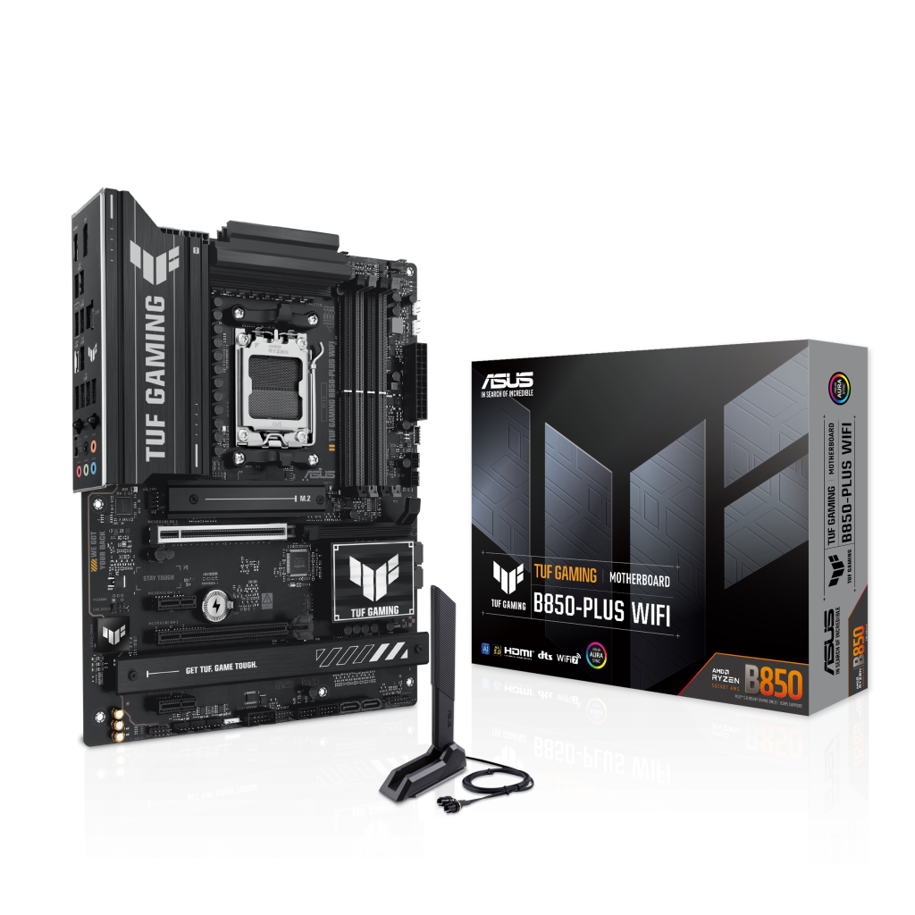 ASUS TUF Gaming B850-Plus WiFi motherboard, socket AM5, AMD B850, ATX, DDR5 : image 1