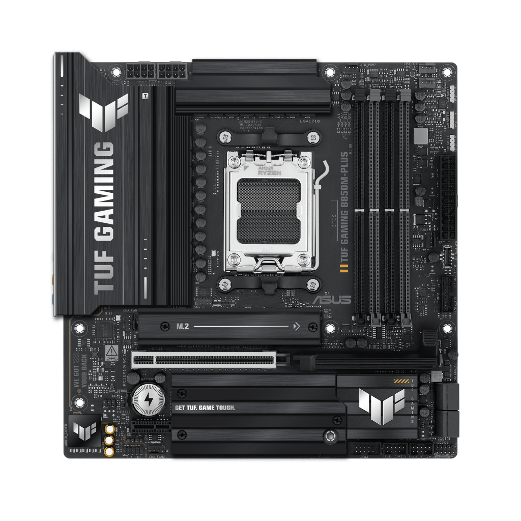 ASUS TUF Gaming B850M-Plus motherboard, socket AM5, AMD B850, Micro-ATX, DDR5