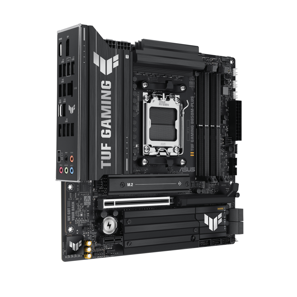 ASUS TUF Gaming B850M-Plus motherboard, socket AM5, AMD B850, Micro-ATX, DDR5