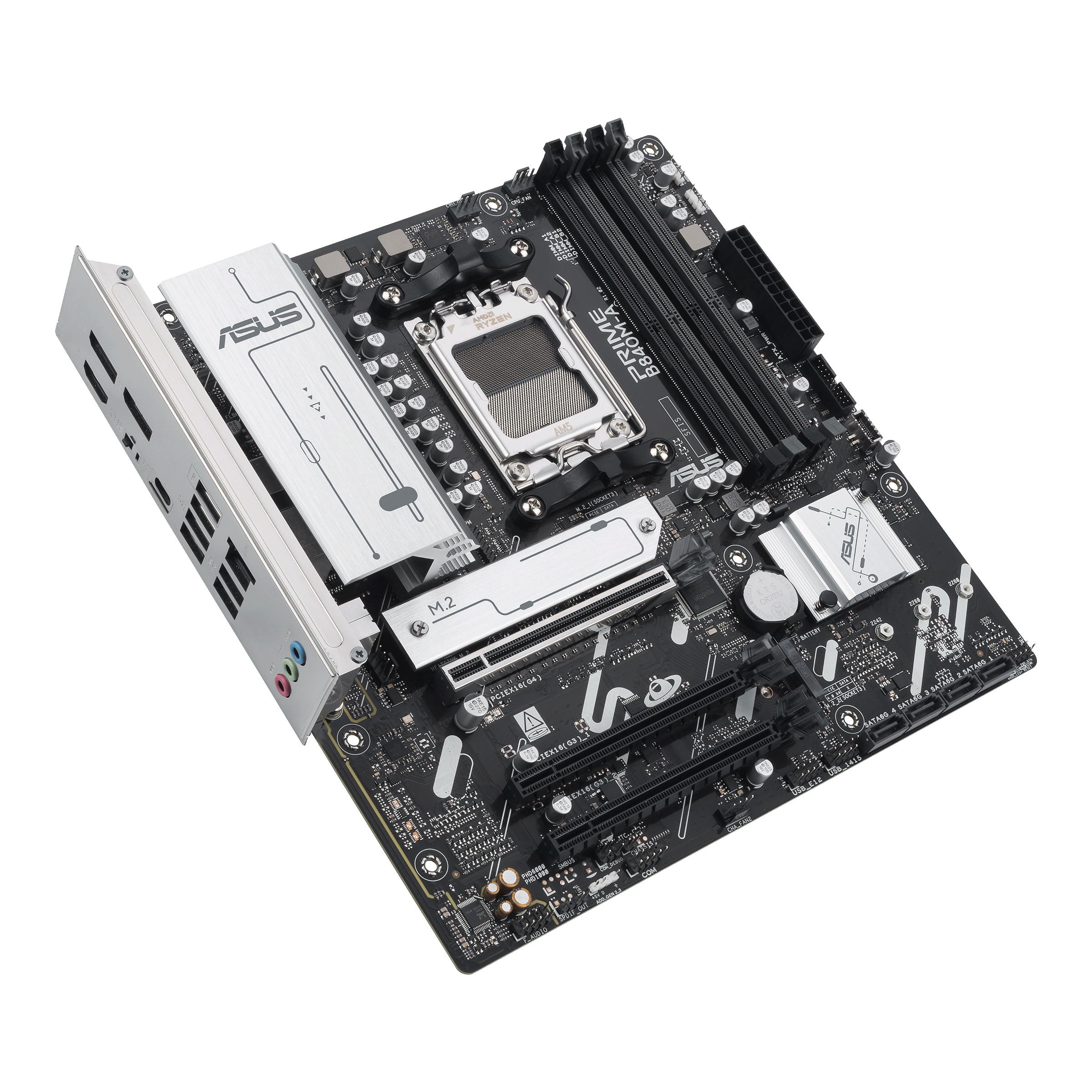 ASUS PRIME B840M-A motherboard, socket AM5, AMD B840, Micro-ATX, DDR5 : image 5