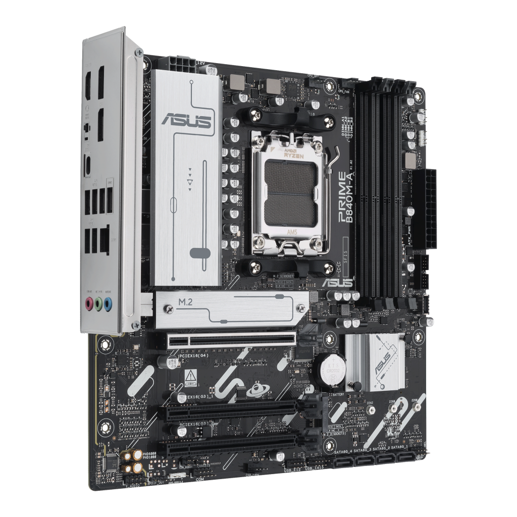 ASUS PRIME B840M-A motherboard, socket AM5, AMD B840, Micro-ATX, DDR5 : image 3