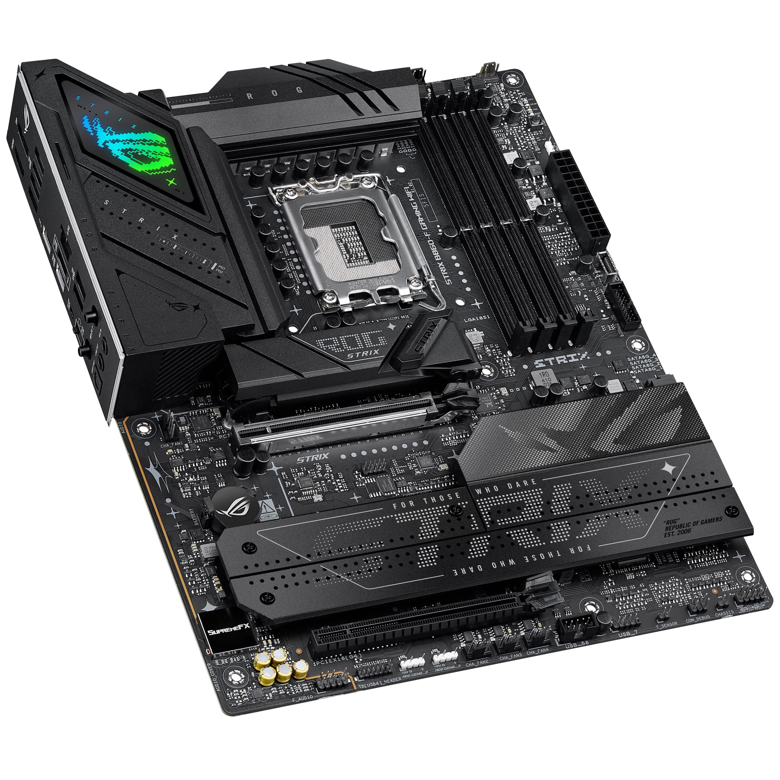 ASUS ROG Strix B860-F Gaming WiFi motherboard, socket LGA 1851, Intel B860, ATX, DDR5
