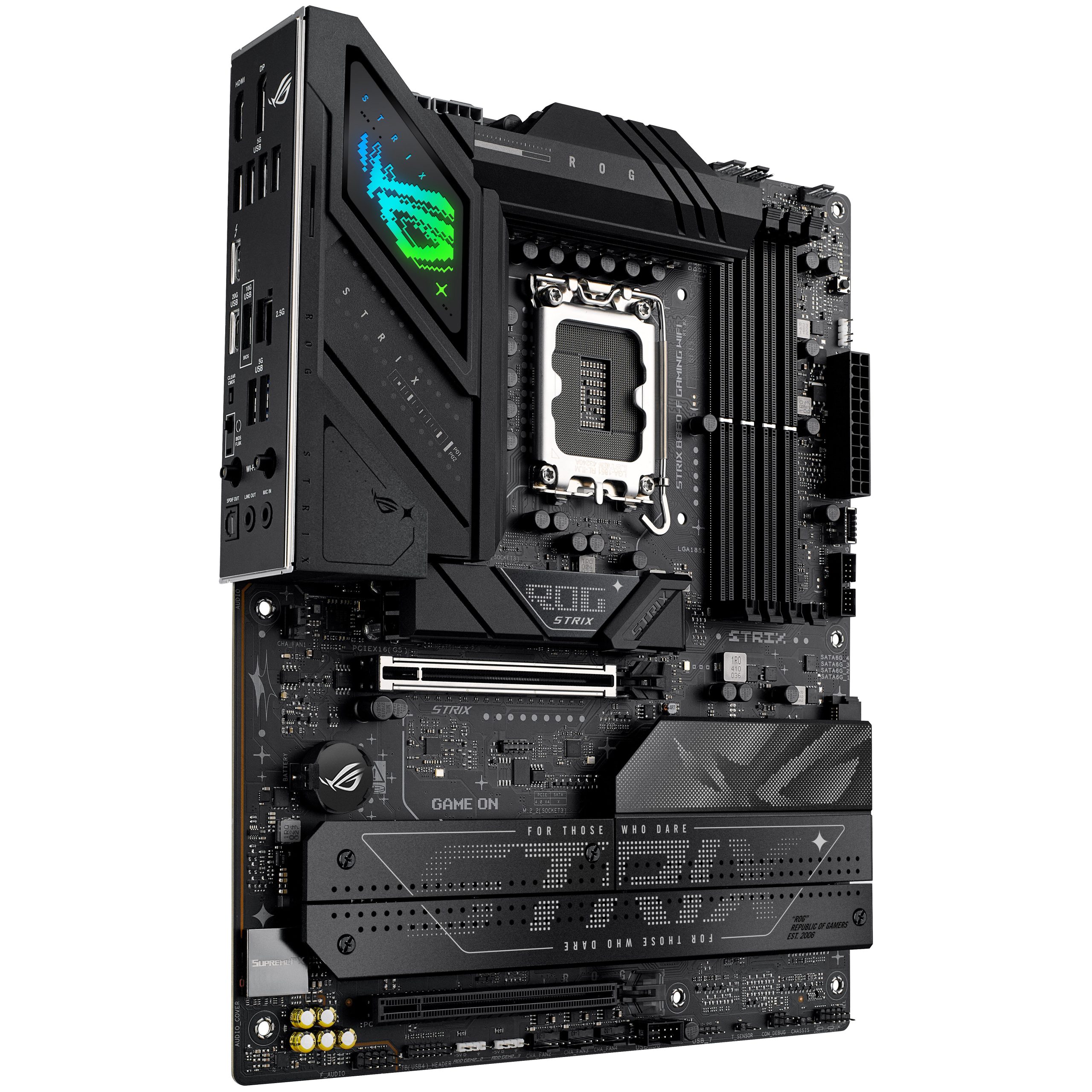 ASUS ROG Strix B860-F Gaming WiFi motherboard, socket LGA 1851, Intel B860, ATX, DDR5