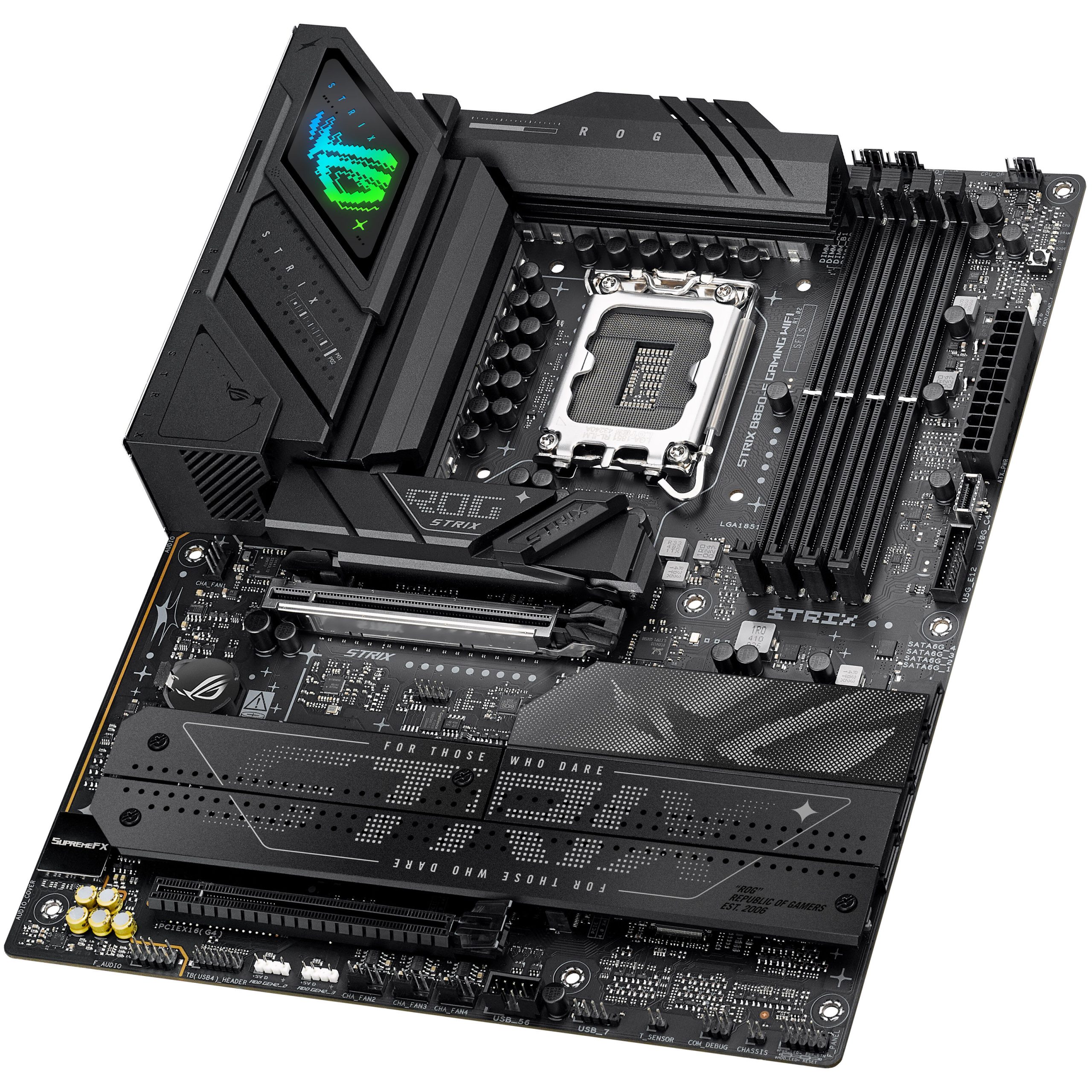 ASUS ROG Strix B860-F Gaming WiFi motherboard, socket LGA 1851, Intel B860, ATX, DDR5