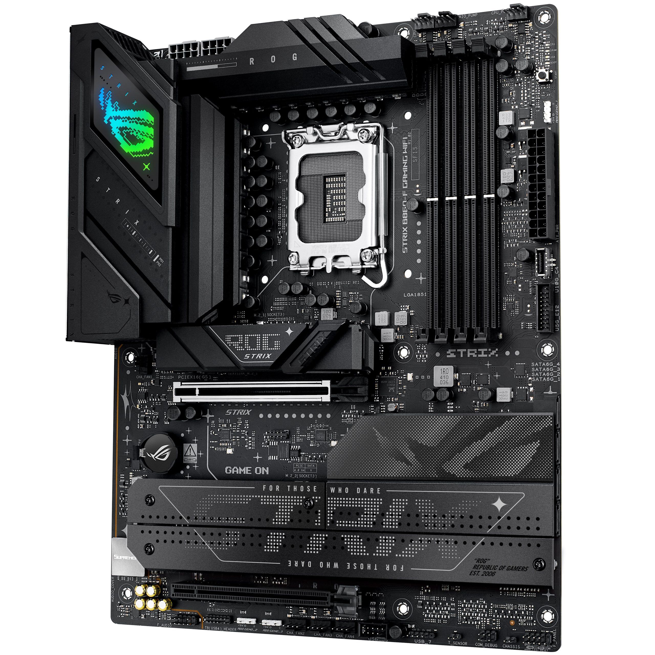 ASUS ROG Strix B860-F Gaming WiFi motherboard, socket LGA 1851, Intel B860, ATX, DDR5