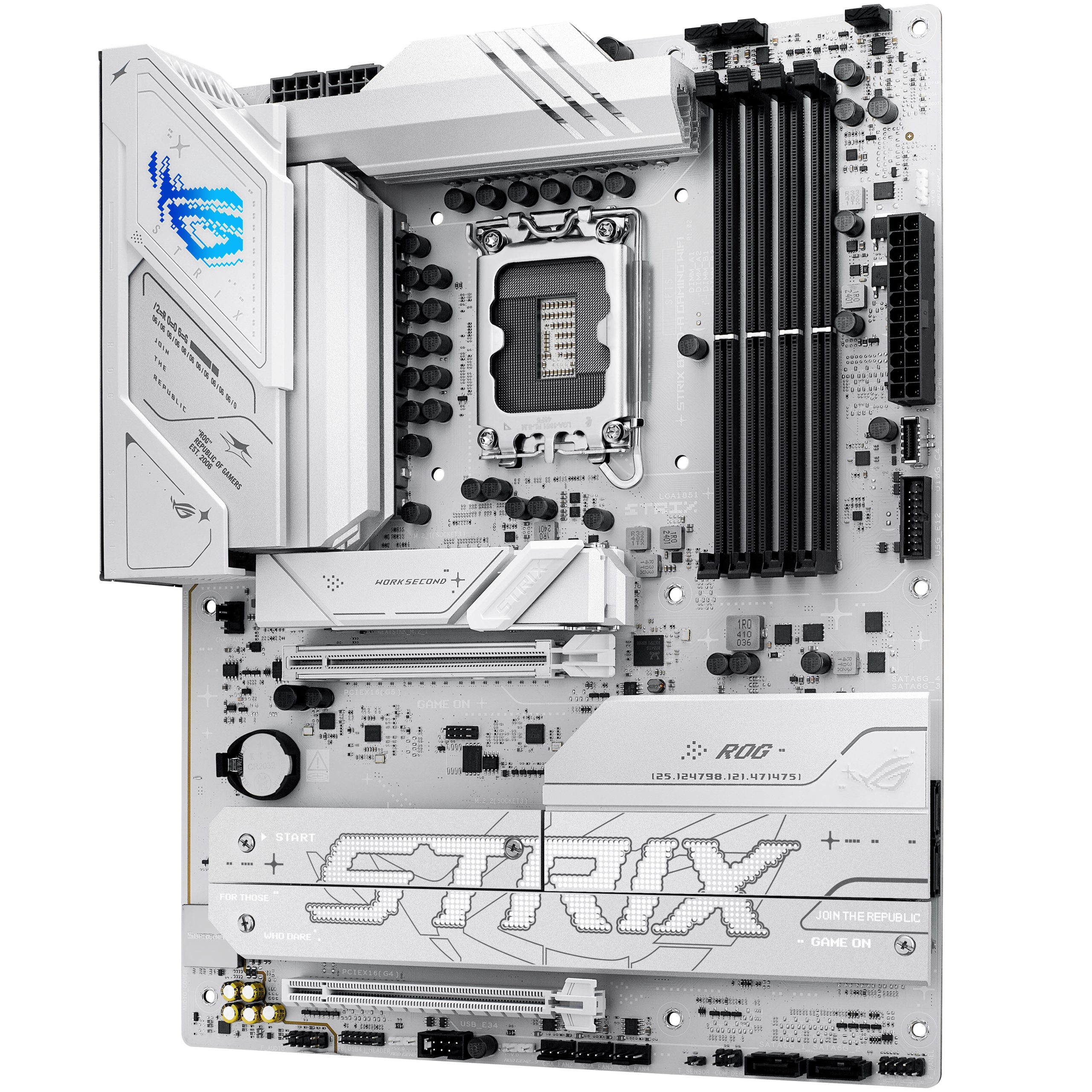 ASUS ROG Strix B860-A Gaming WiFi motherboard, socket LGA 1851, Intel B860, ATX, DDR5