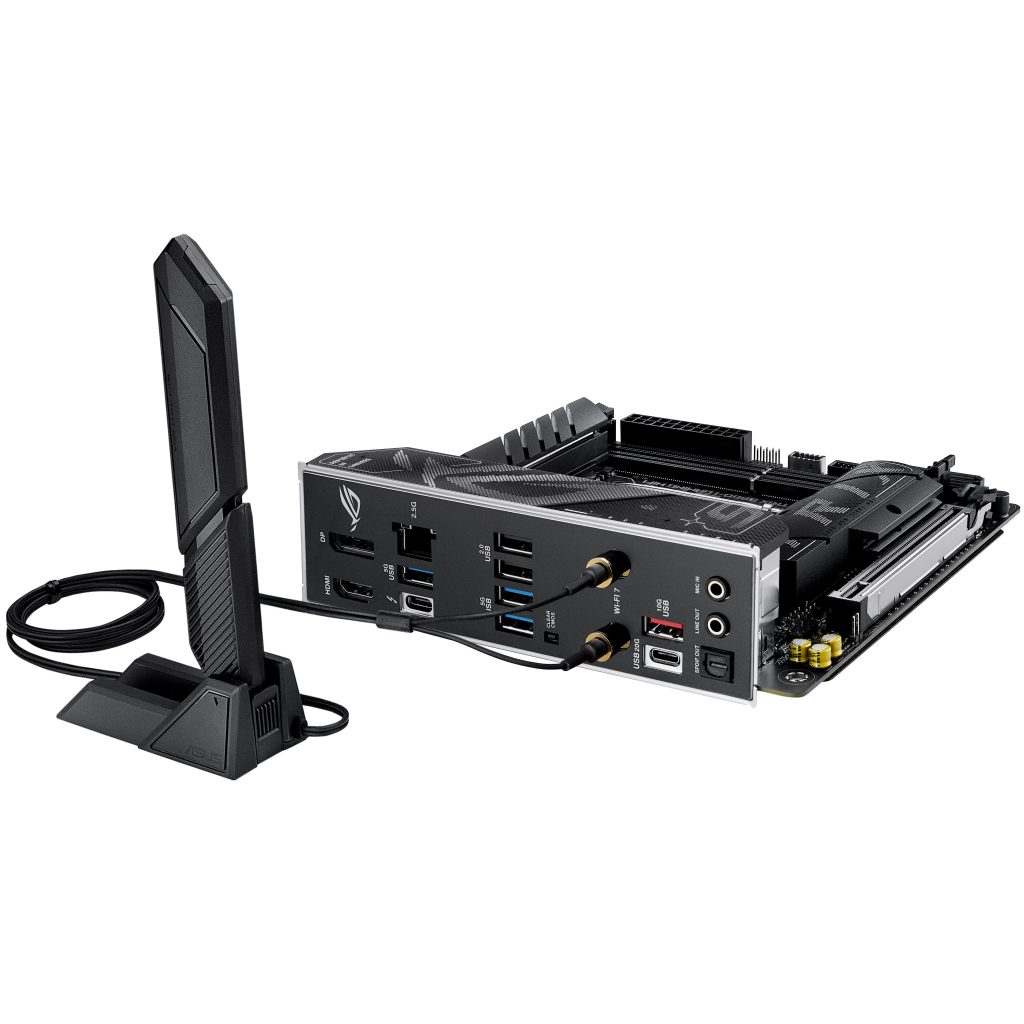 ASUS ROG Strix B860-I Gaming WiFi motherboard, socket LGA 1851, Intel B860, Mini-ITX, DDR5