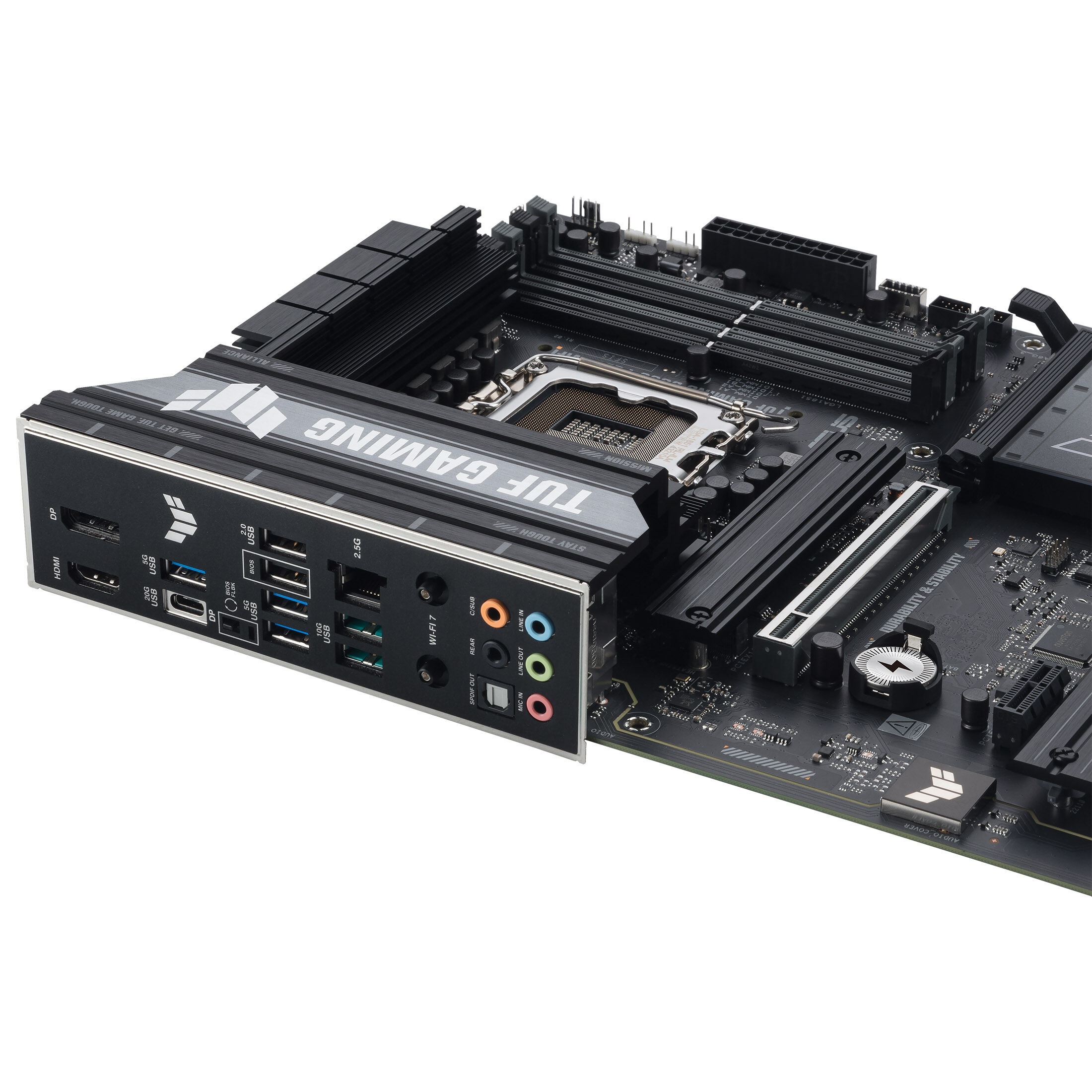 ASUS TUF Gaming B860-Plus WiFi motherboard, socket LGA 1851, Intel B860, ATX, DDR5 : image 5
