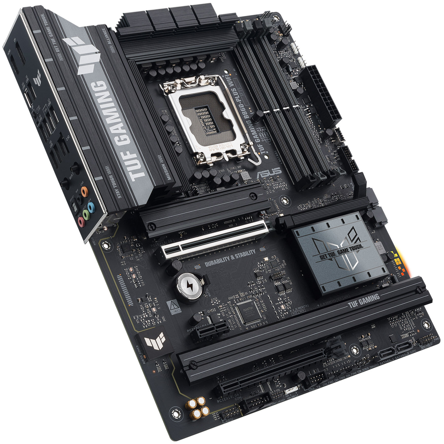 ASUS TUF Gaming B860-Plus WiFi motherboard, socket LGA 1851, Intel B860, ATX, DDR5 : image 2