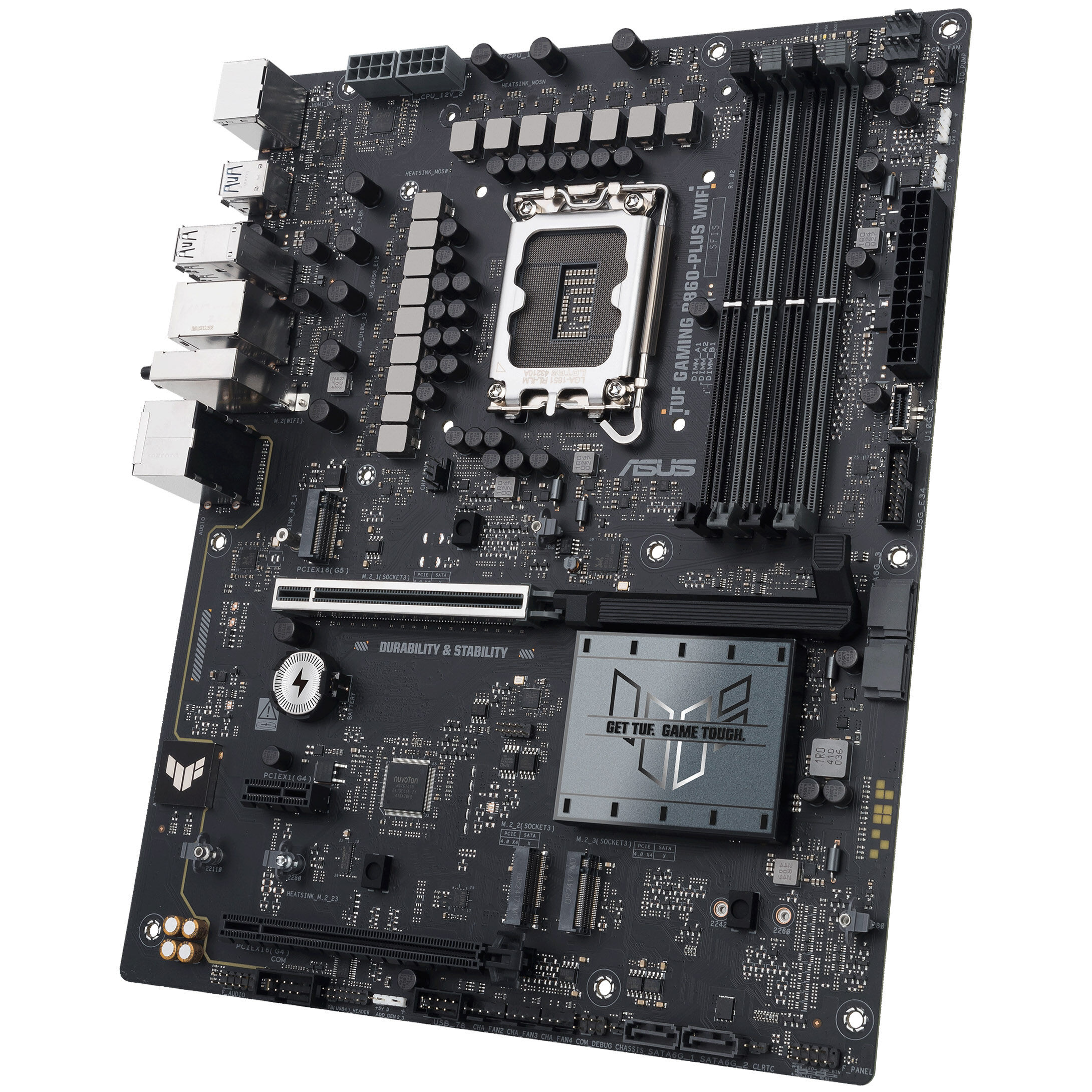 ASUS TUF Gaming B860-Plus WiFi motherboard, socket LGA 1851, Intel B860, ATX, DDR5 : image 8