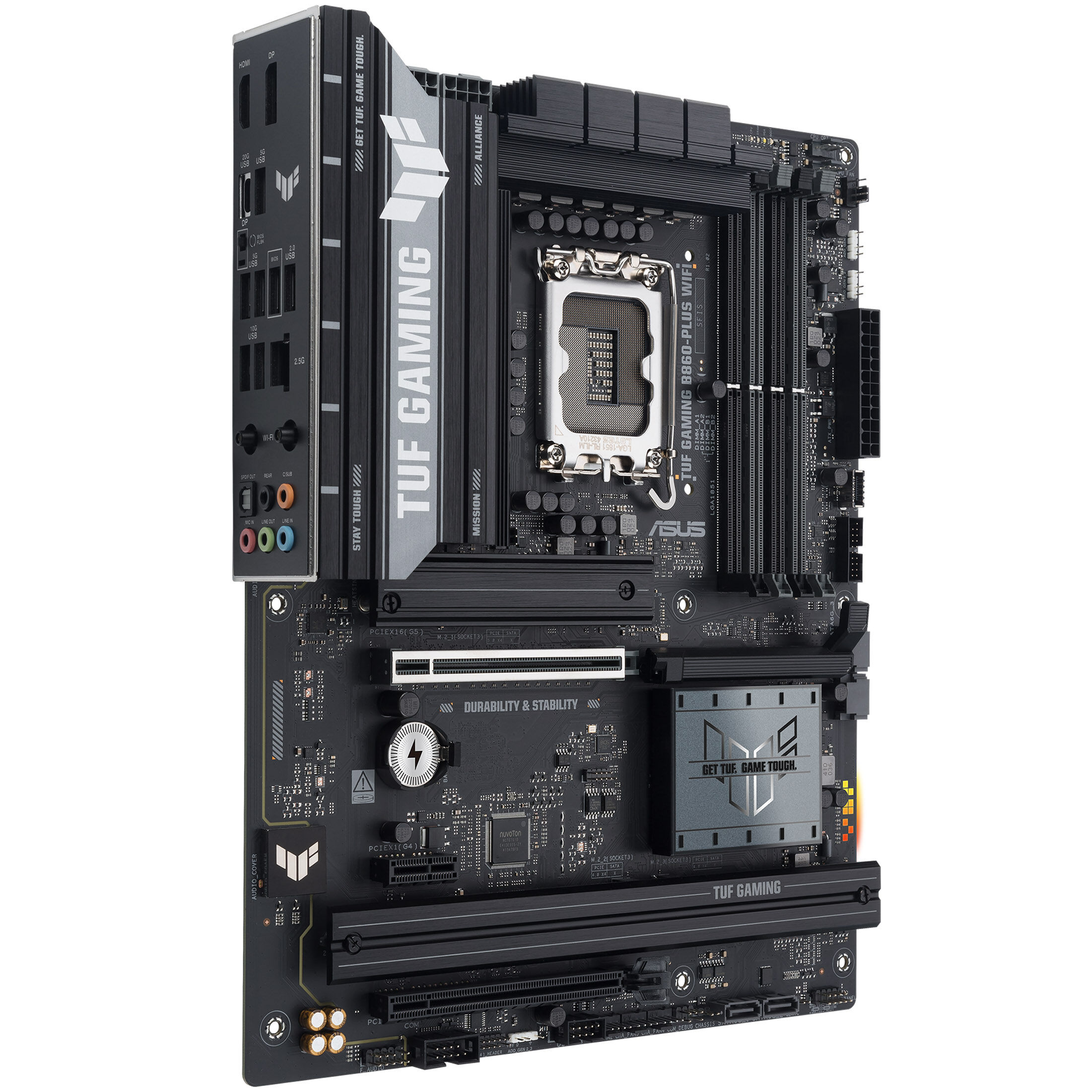 ASUS TUF Gaming B860-Plus WiFi motherboard, socket LGA 1851, Intel B860, ATX, DDR5 : image 9