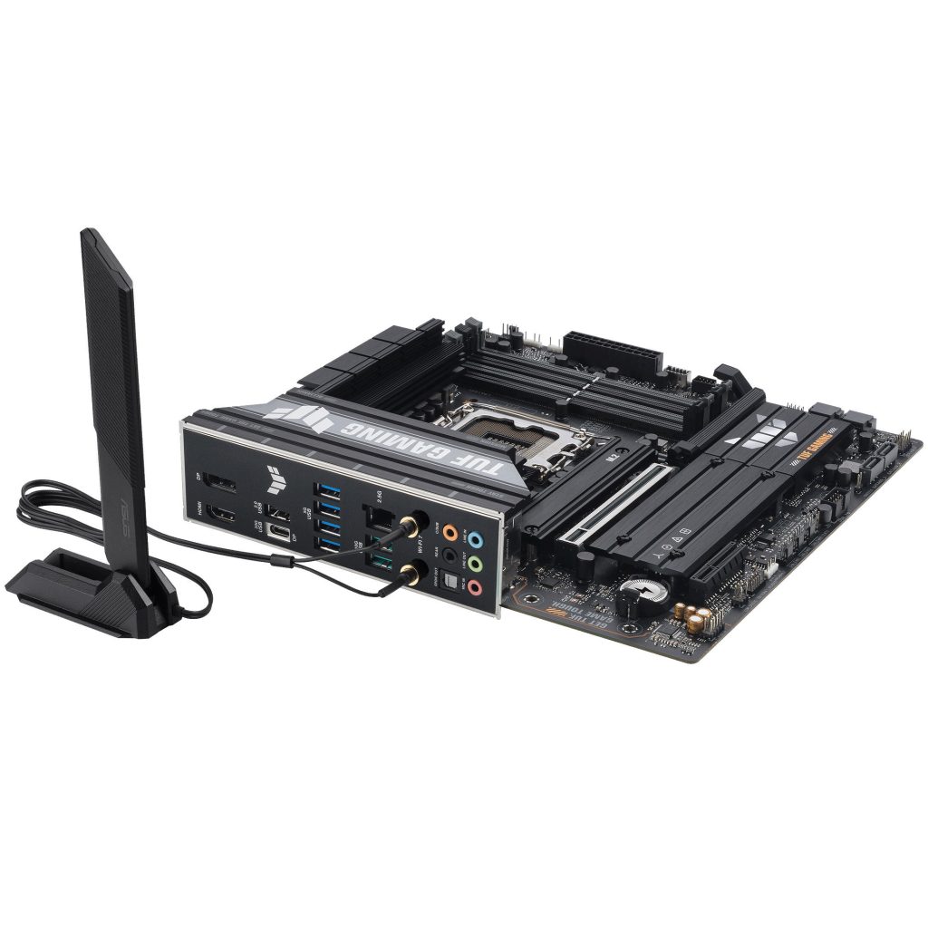 ASUS TUF Gaming B860M-Plus WiFi motherboard, LGA 1851, Intel B860, mATX, DDR5