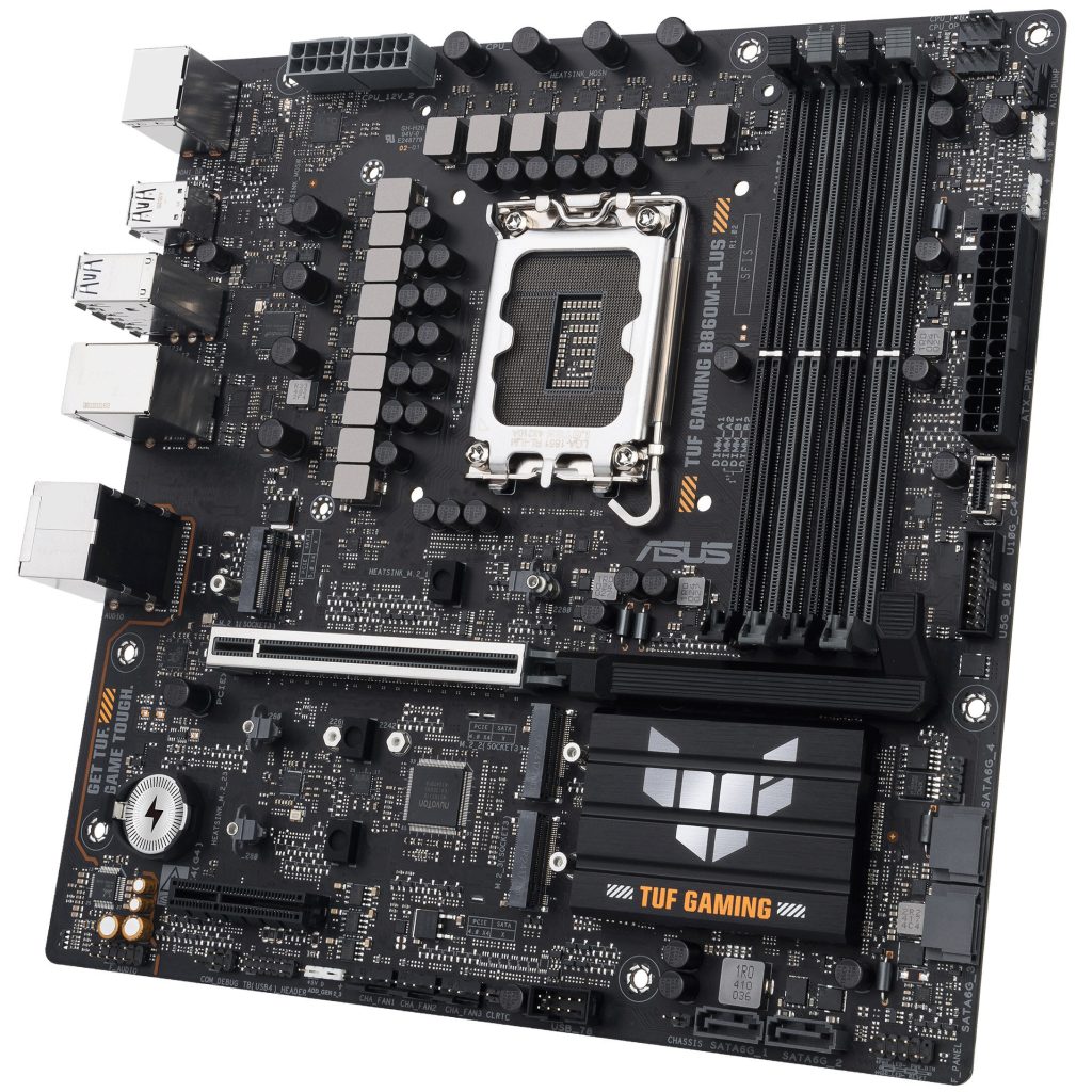 ASUS TUF Gaming B860M-Plus motherboard, socket LGA 1851, Intel B860, Micro-ATX, DDR5 : image 7