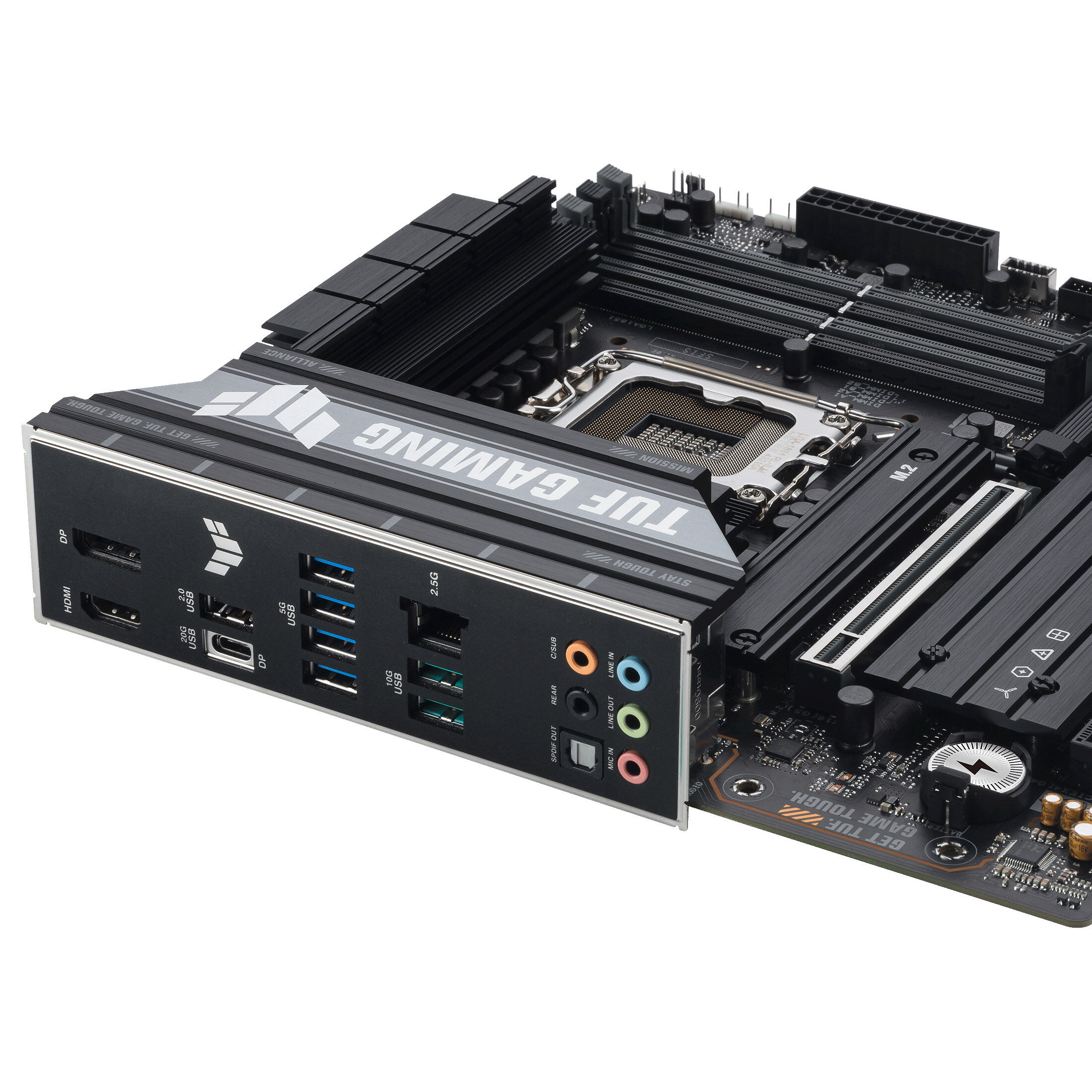 ASUS TUF Gaming B860M-Plus motherboard, socket LGA 1851, Intel B860, Micro-ATX, DDR5 : image 5