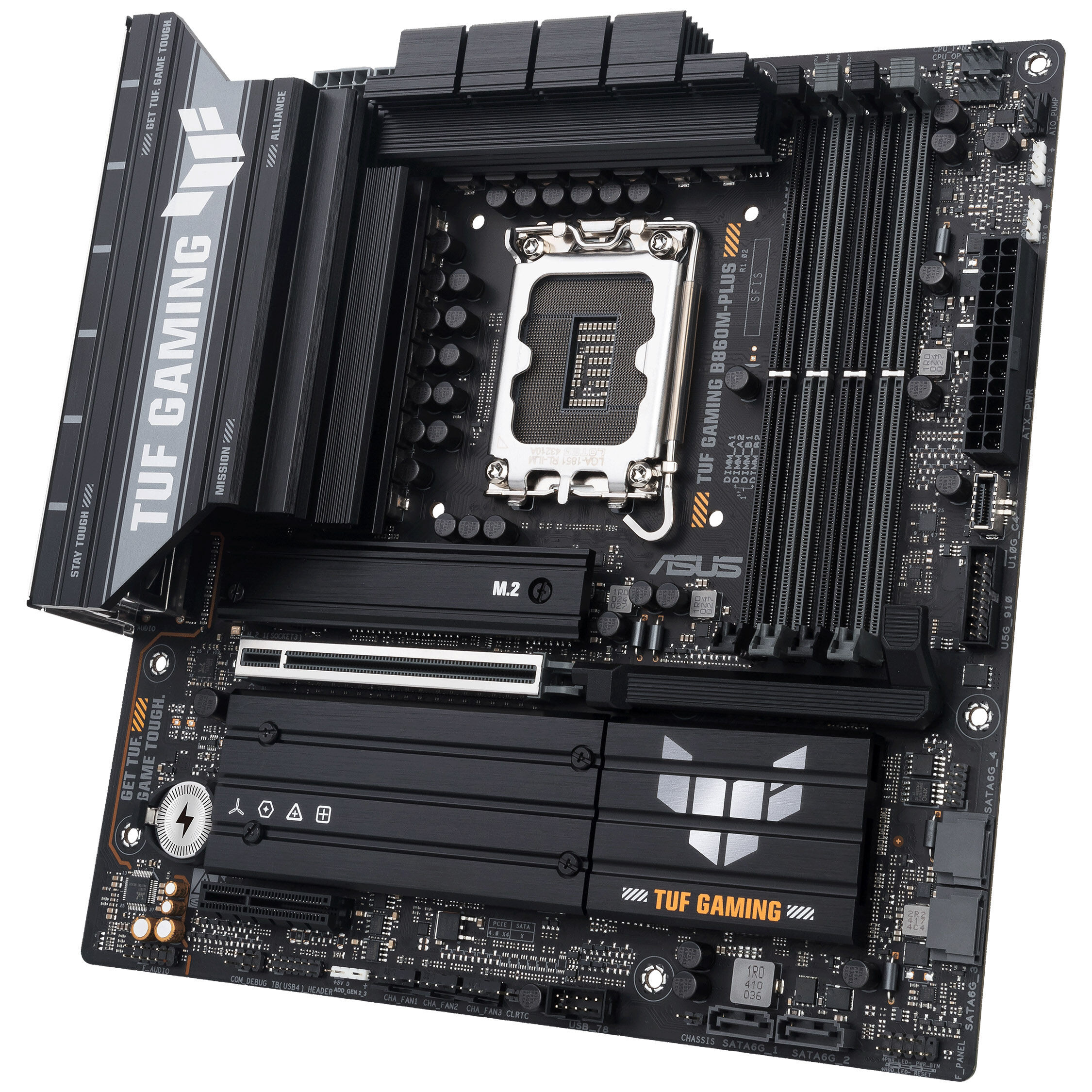 ASUS TUF Gaming B860M-Plus motherboard, socket LGA 1851, Intel B860, Micro-ATX, DDR5 : image 6