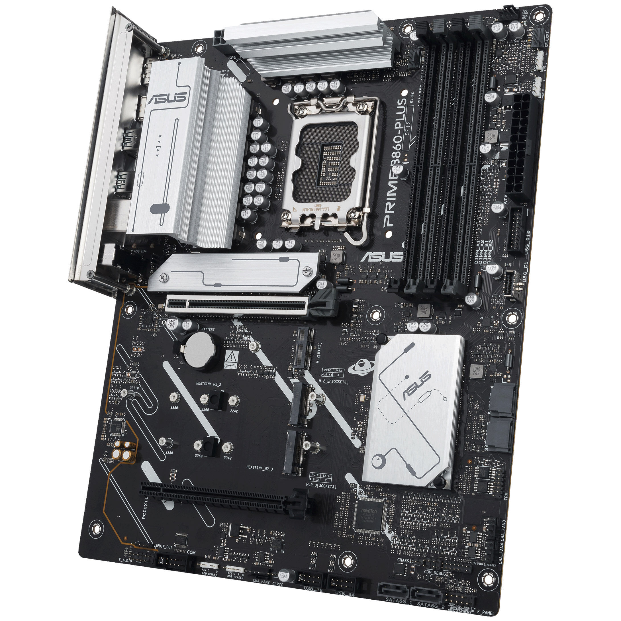 ASUS Prime B860-Plus motherboard, socket LGA 1851, Intel B860, ATX, DDR5