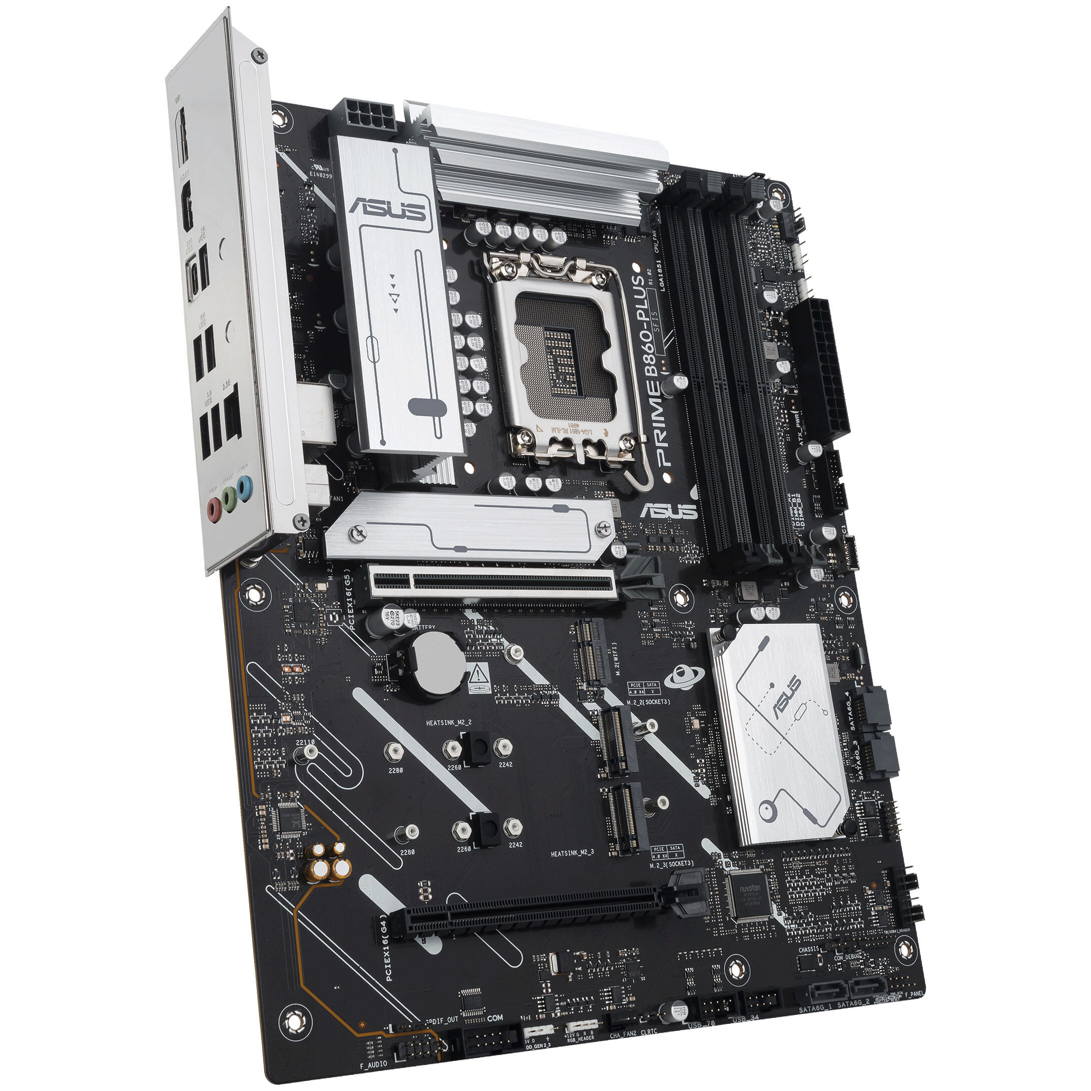 ASUS Prime B860-Plus motherboard, socket LGA 1851, Intel B860, ATX, DDR5