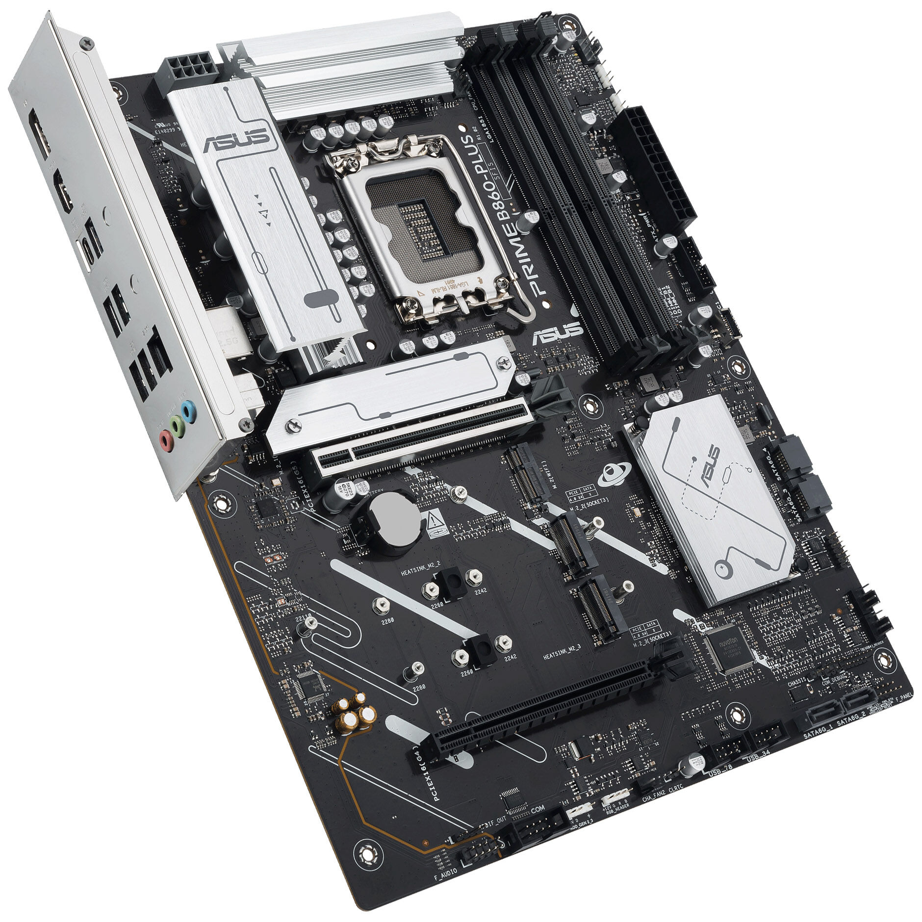 ASUS Prime B860-Plus motherboard, socket LGA 1851, Intel B860, ATX, DDR5