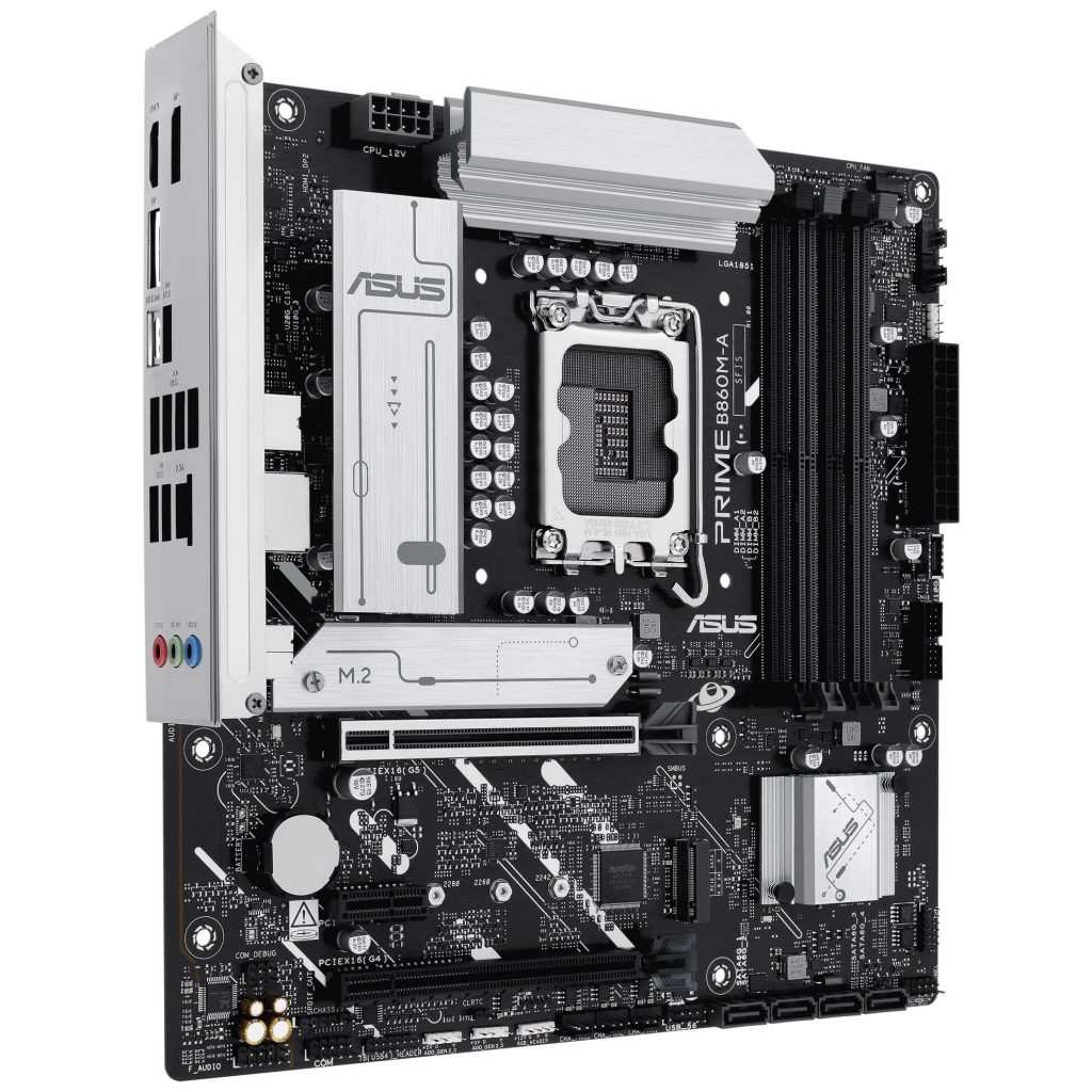 ASUS Prime B860M-A motherboard, socket LGA 1851, Intel B860, Micro-ATX, DDR5