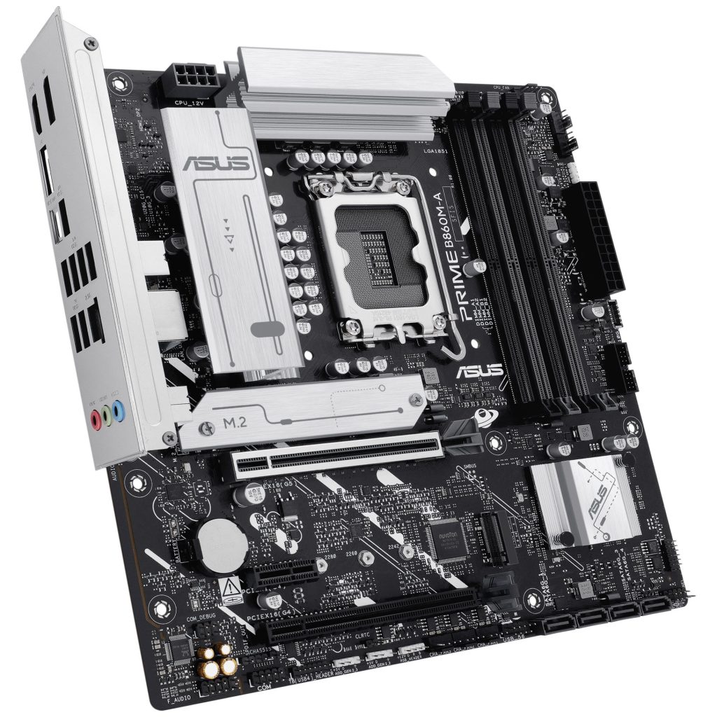 ASUS Prime B860M-A motherboard, socket LGA 1851, Intel B860, Micro-ATX, DDR5